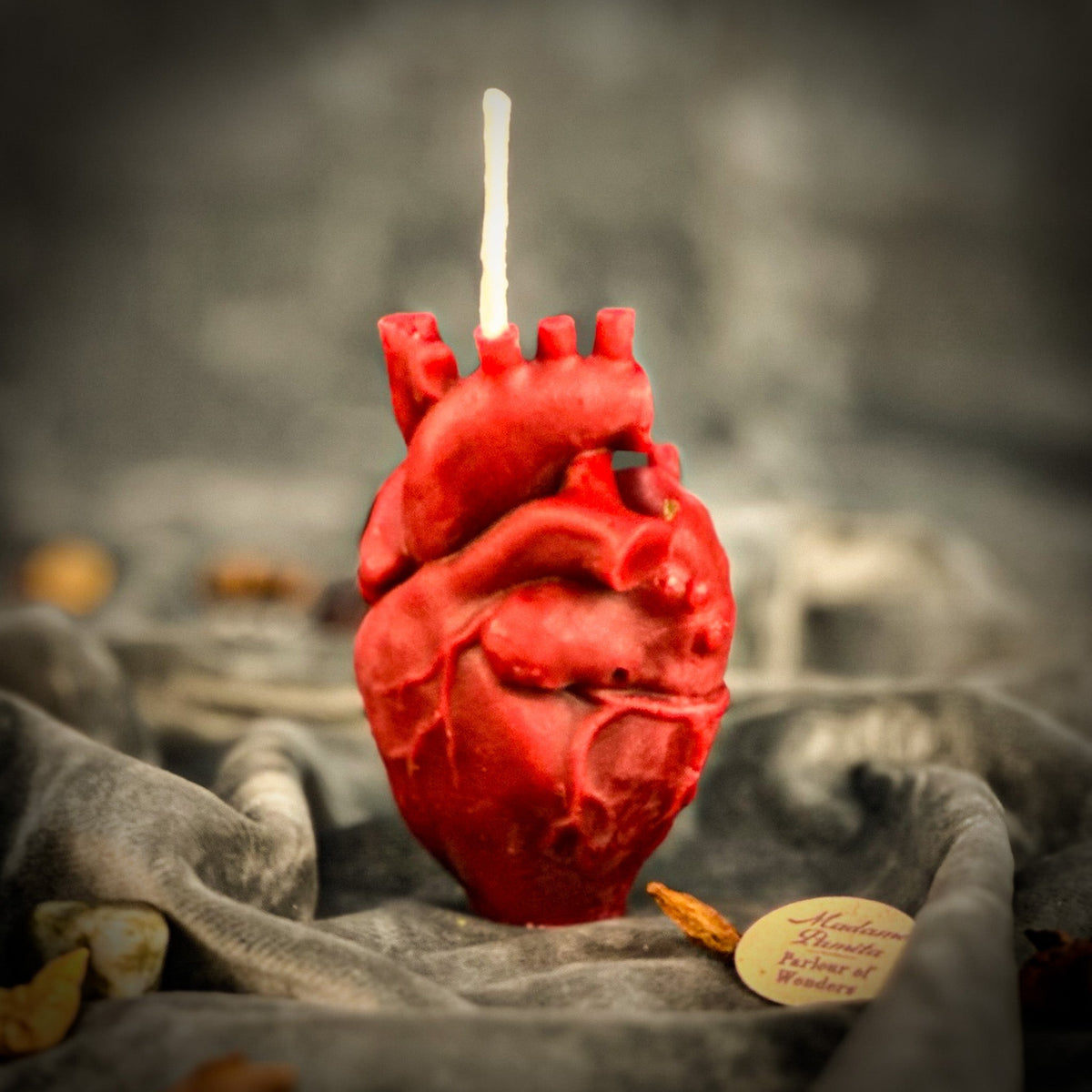 Anatomical Heart Candle Spell Kit for Sagittarius love magic