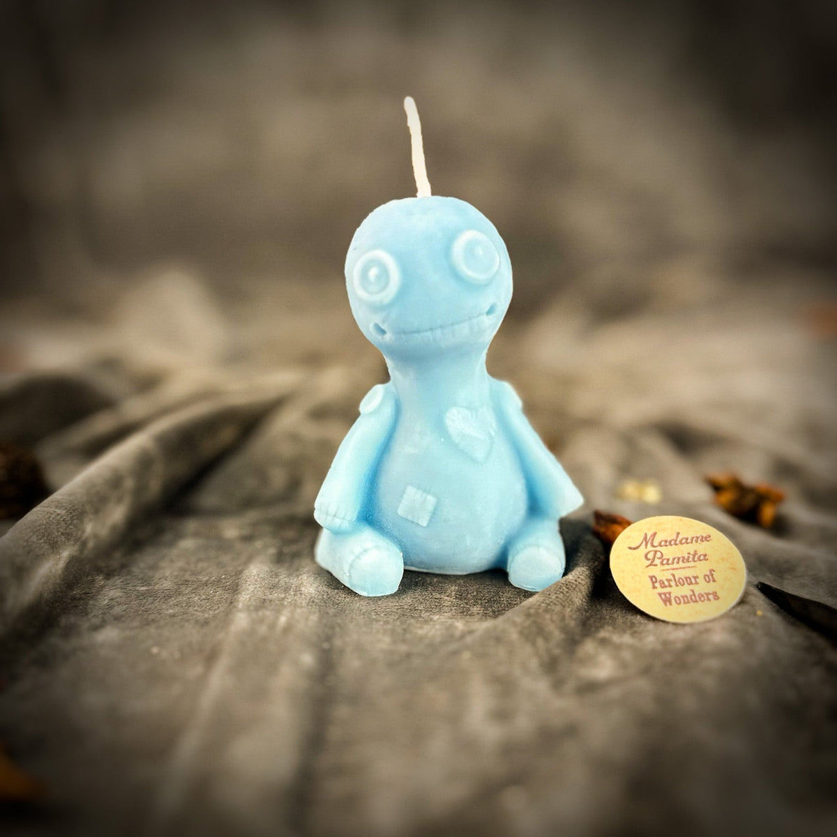 Love Poppet Candle Spell Kit in Blue for Scorpio reconciliation magic