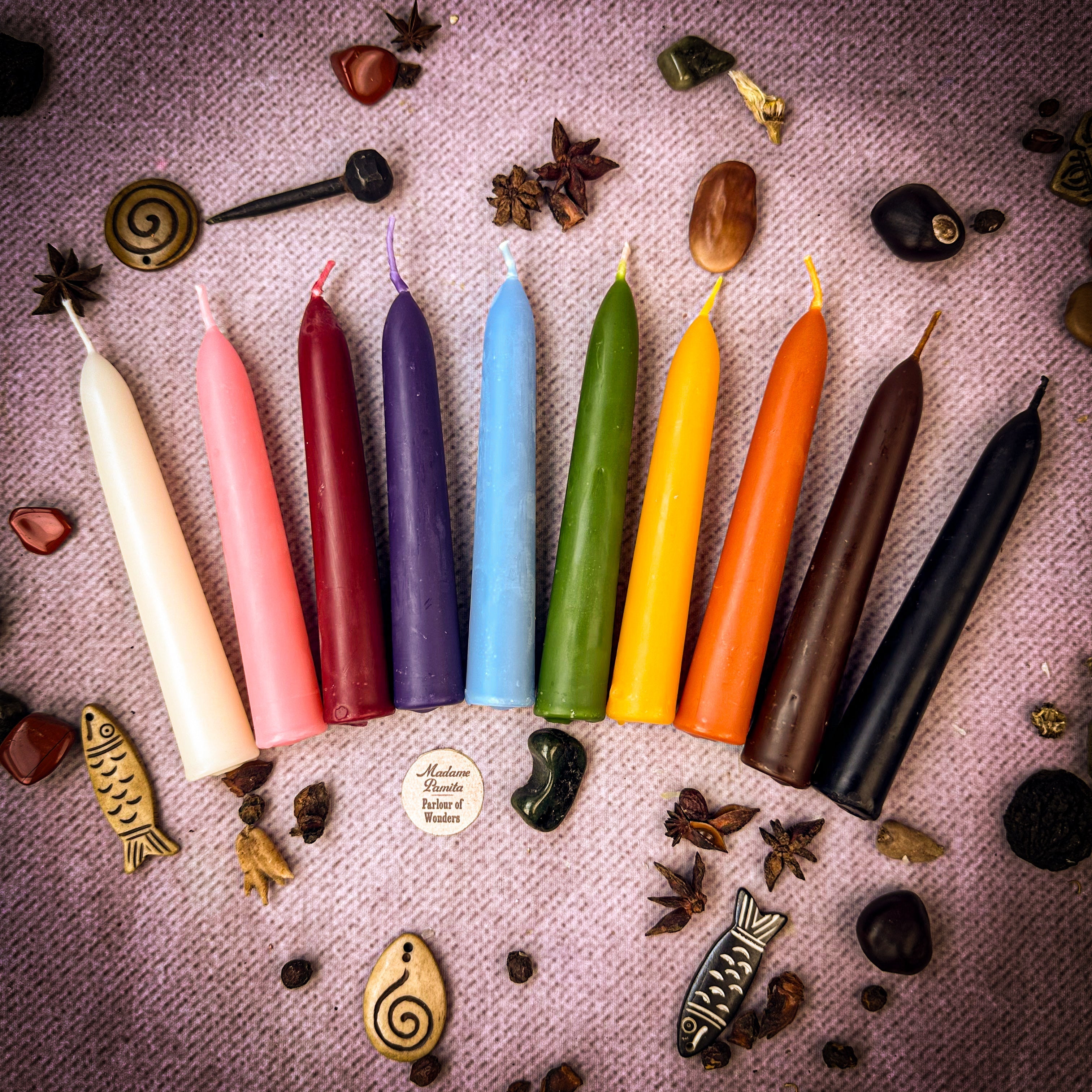 Beeswax Taper Candles