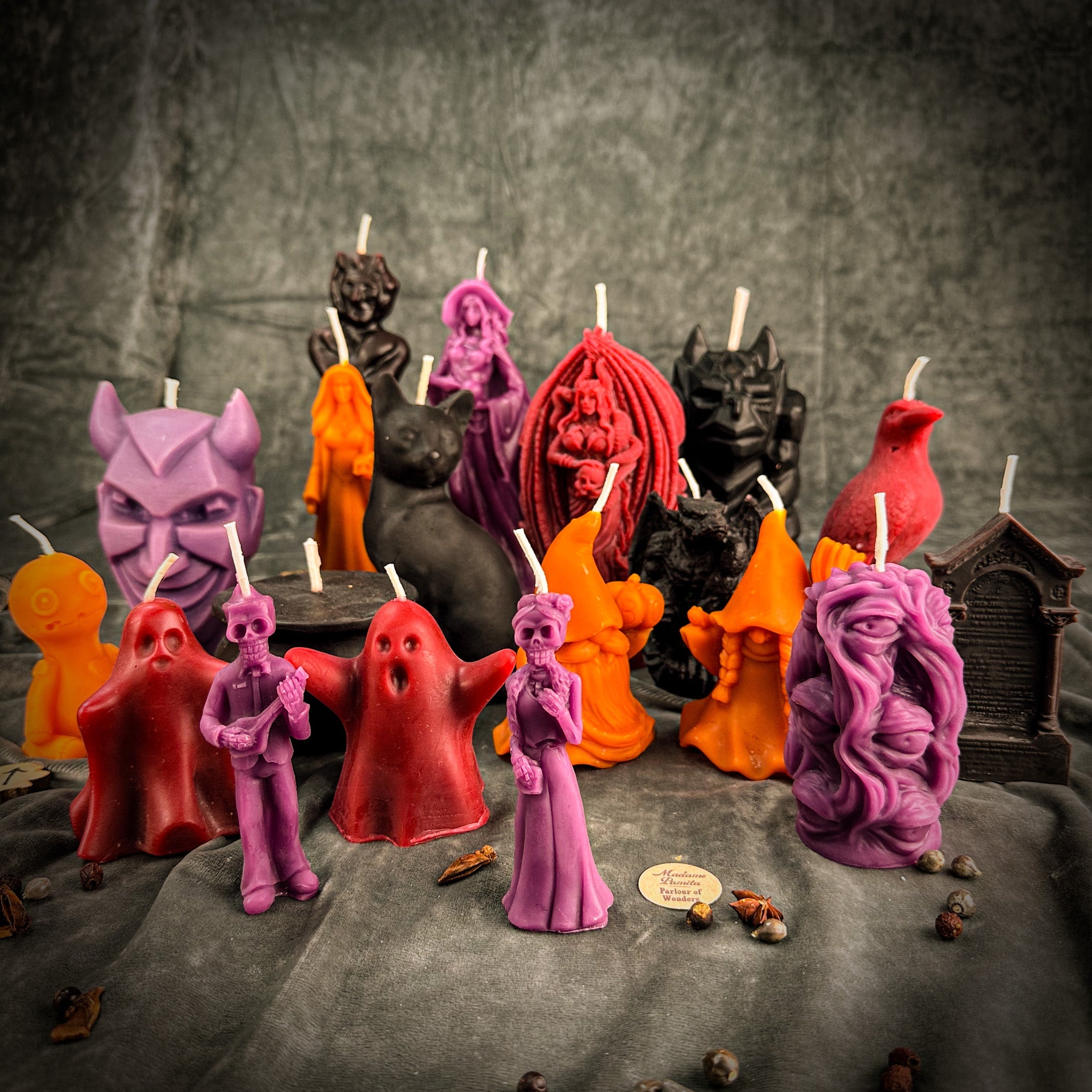 Beeswax Figural Spell Candles