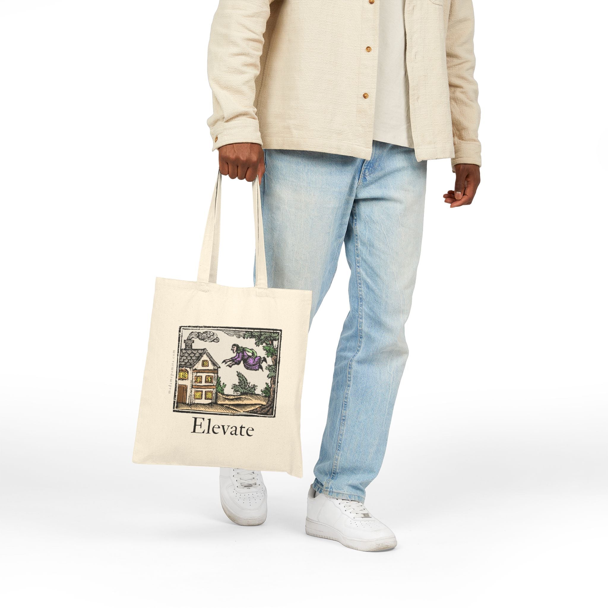 Elevate Salem Witch Oracle Tote Bag