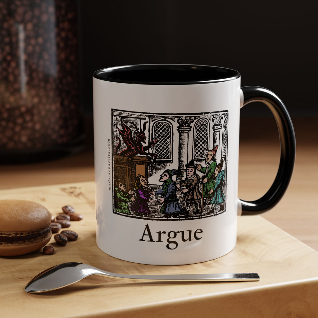 Argue Coffee Mug — Salem Witch Oracle Mug (11/15 oz)