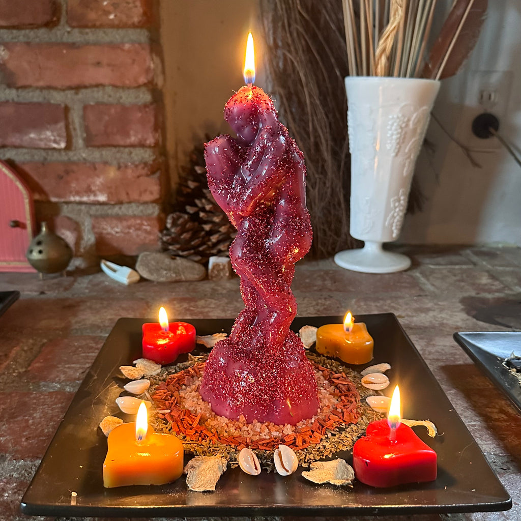 Custom Love Candle Spell Service by Madame Pamita