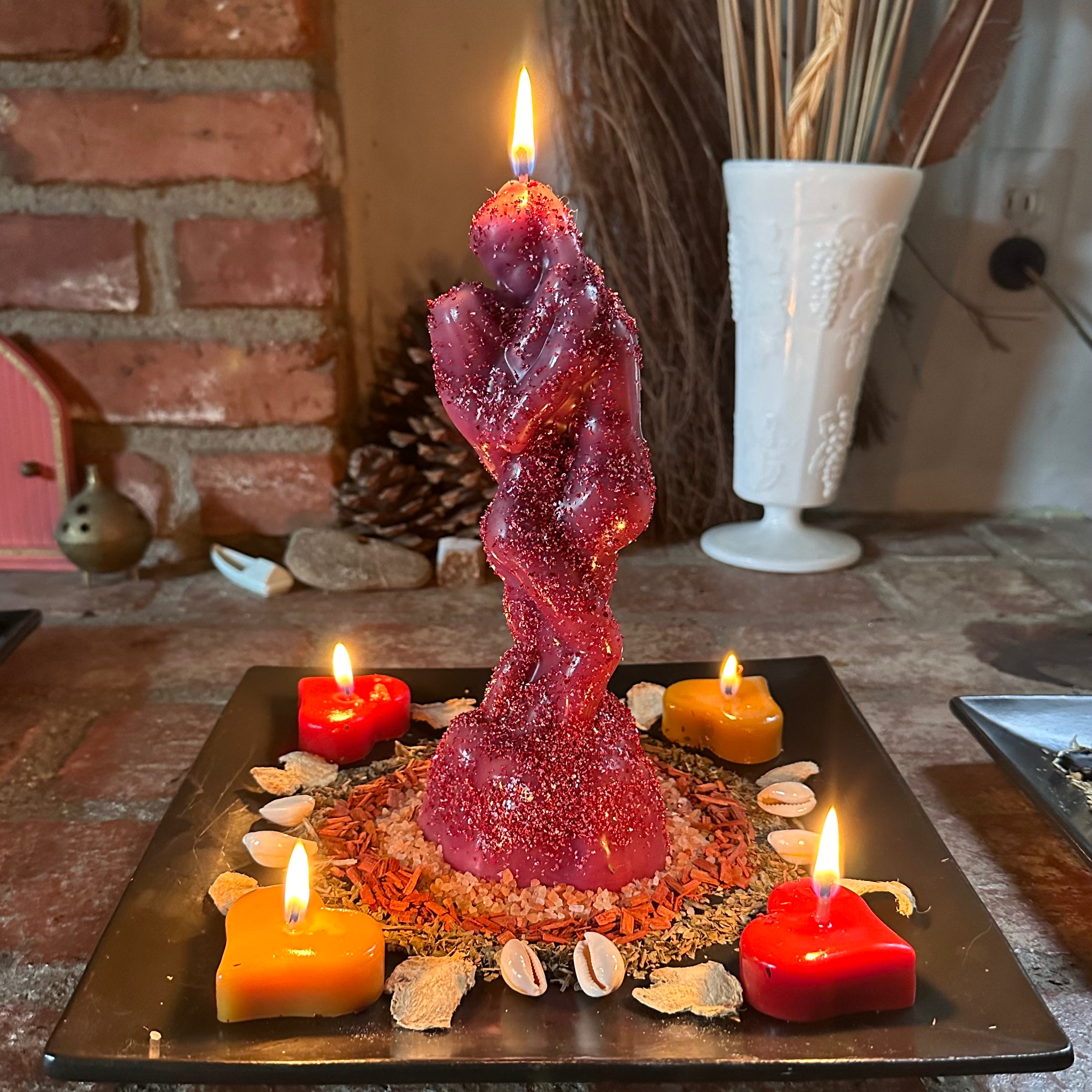 Custom Love Candle Spell Service by Madame Pamita