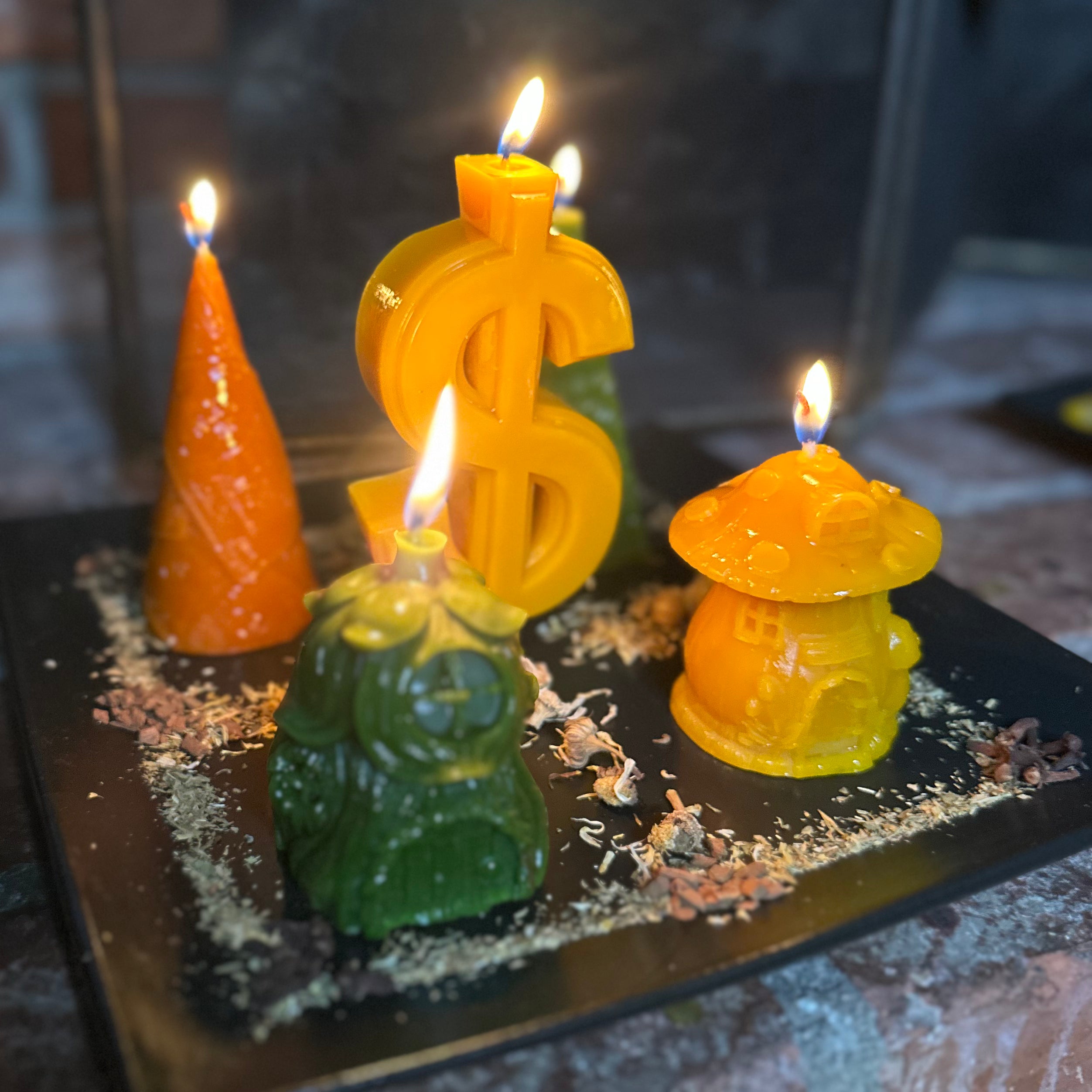 Custom Money & Abundance Candle Spell Service by Madame Pamita