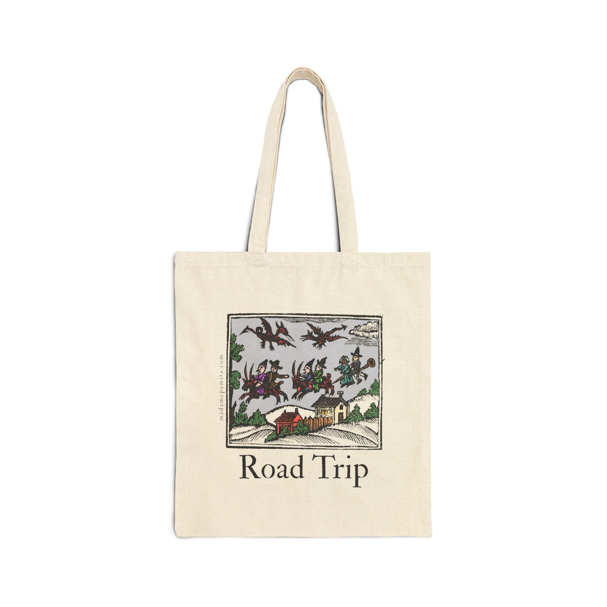 Road Trip Salem Witch Oracle Tote Bag