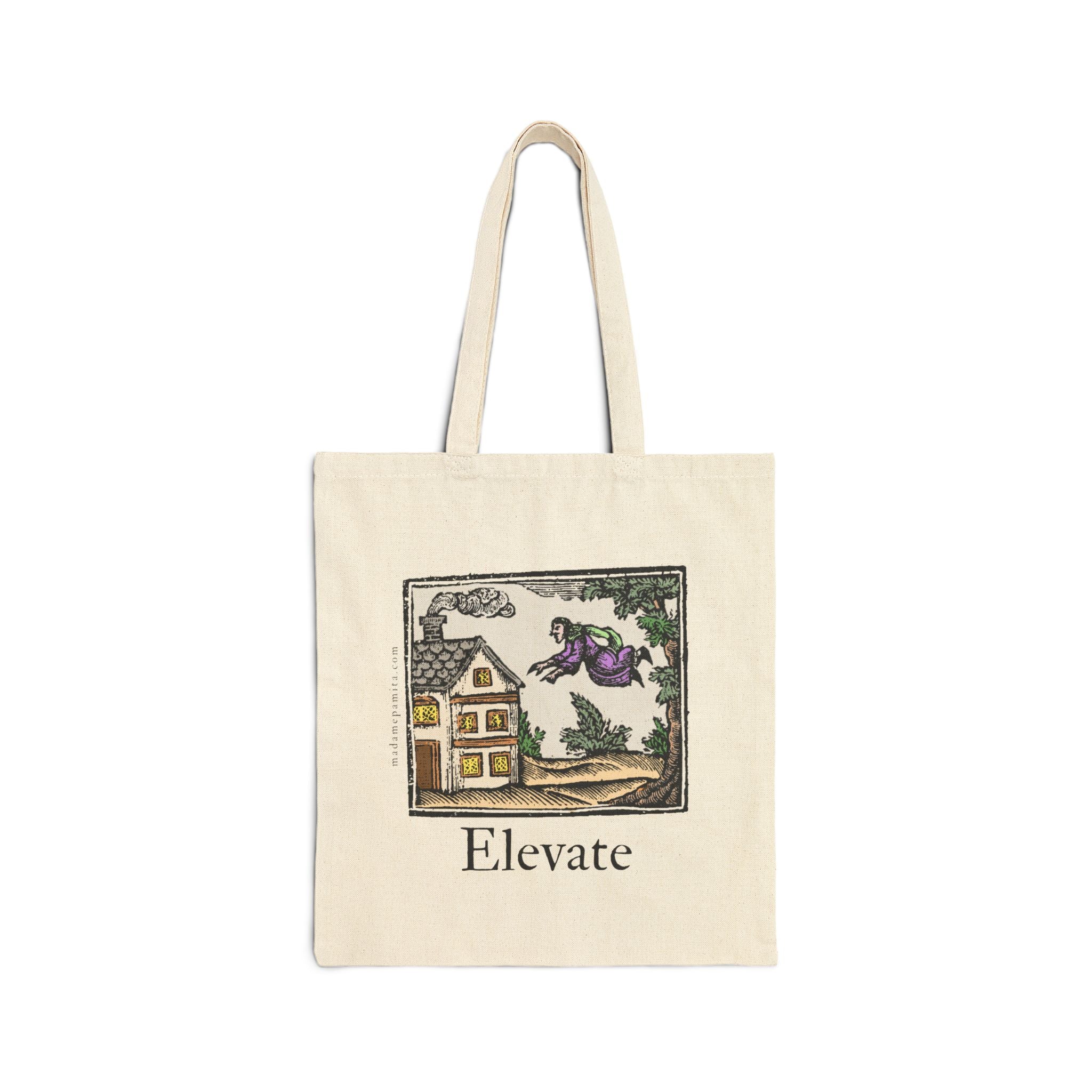 Elevate Salem Witch Oracle Tote Bag