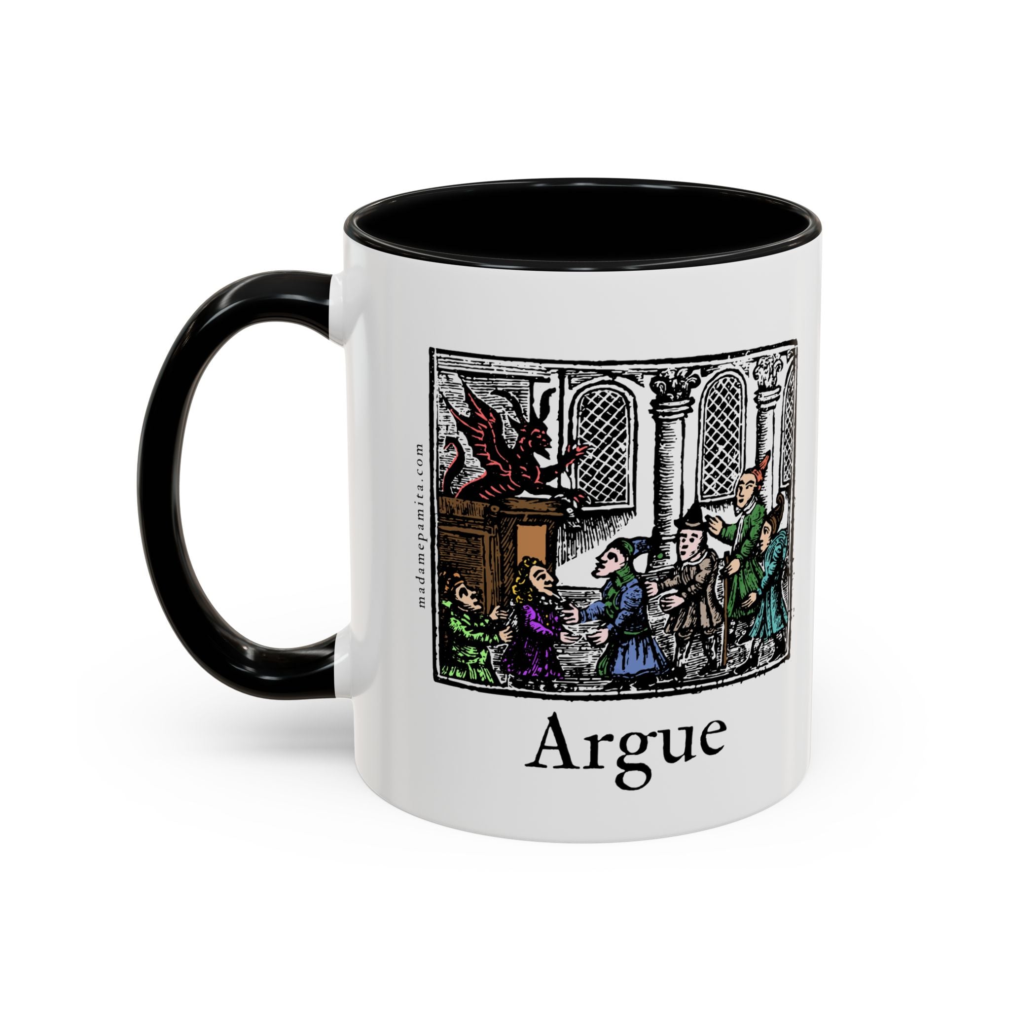 Argue Coffee Mug — Salem Witch Oracle Mug (11/15 oz)