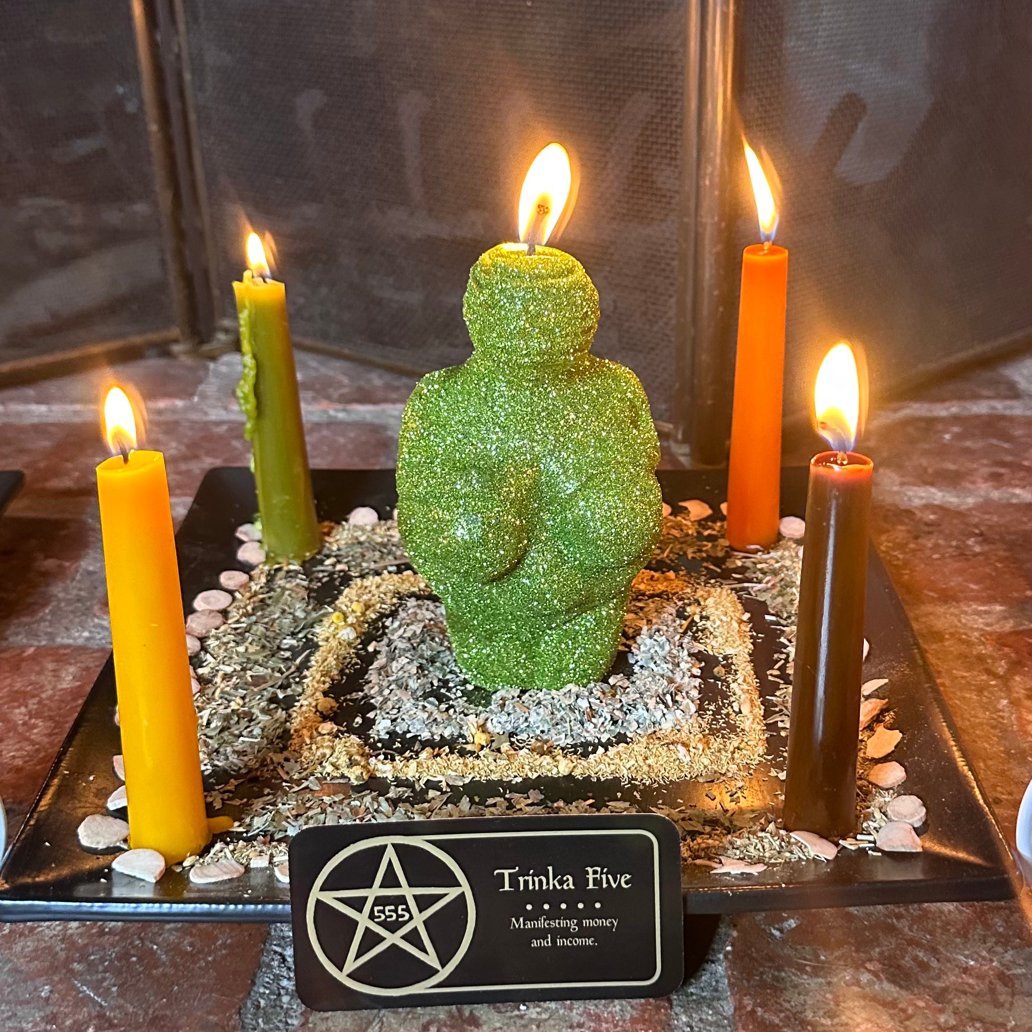 Custom Money & Abundance Candle Spell Service by Madame Pamita