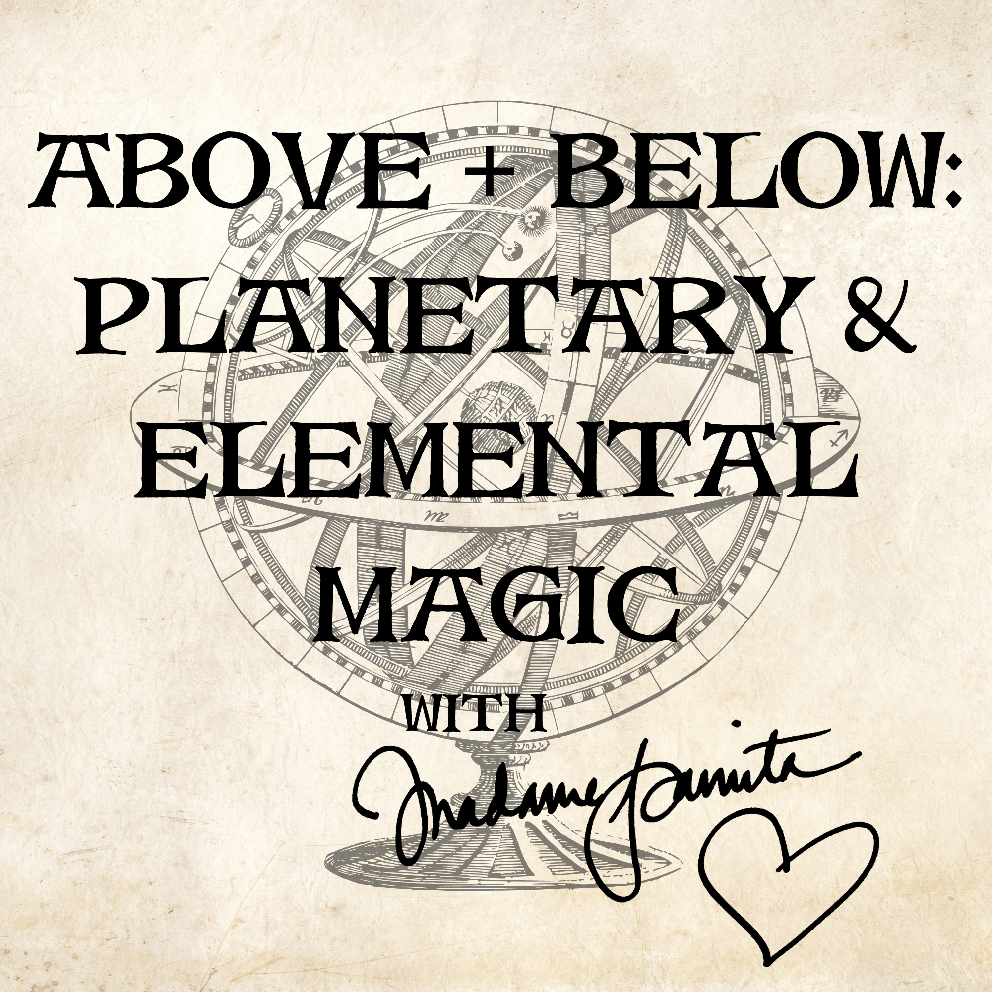Above and Below: Planetary and Elemental Magic