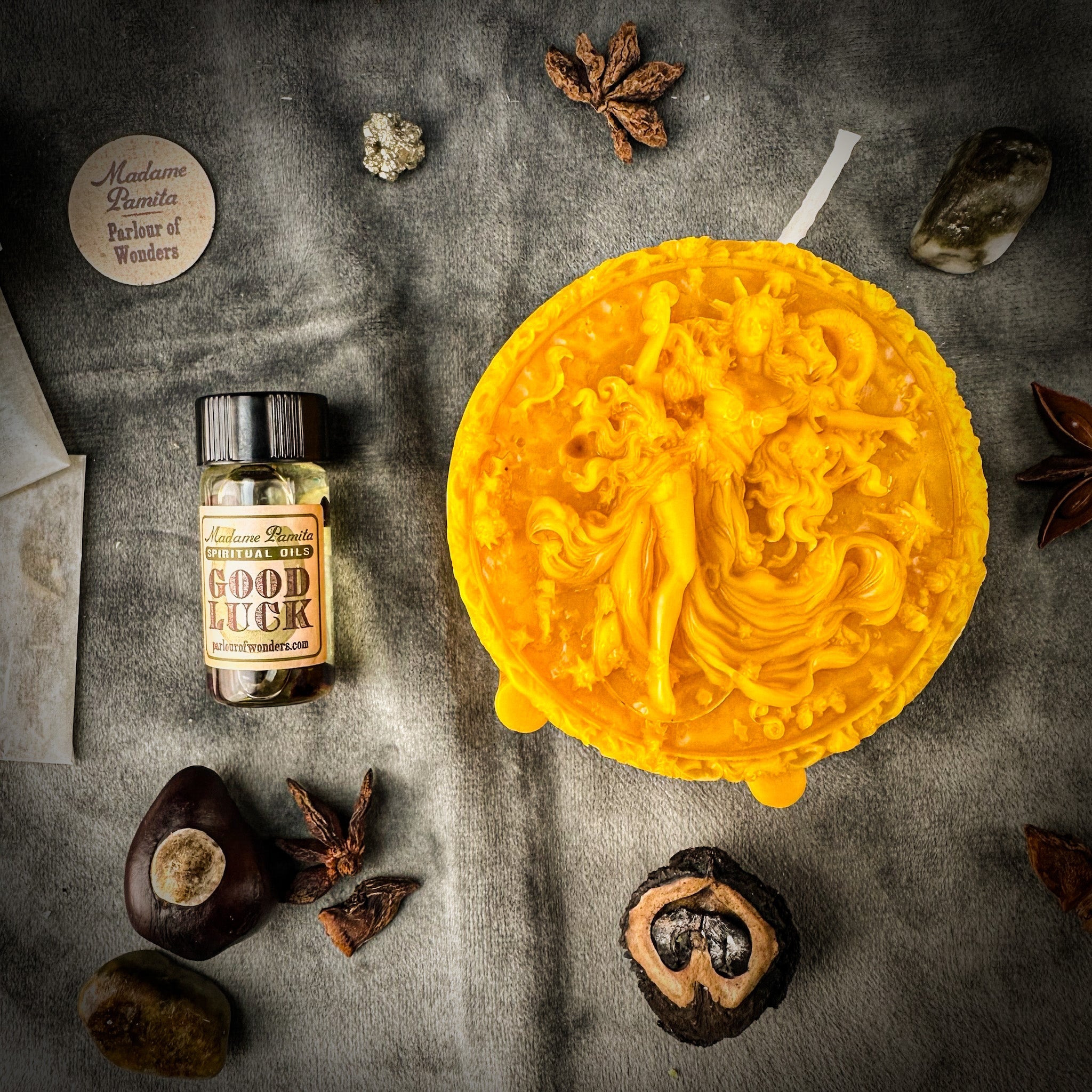 Aquarius Power Candle Spell Kit - Innovation, Vision & Independence Magic