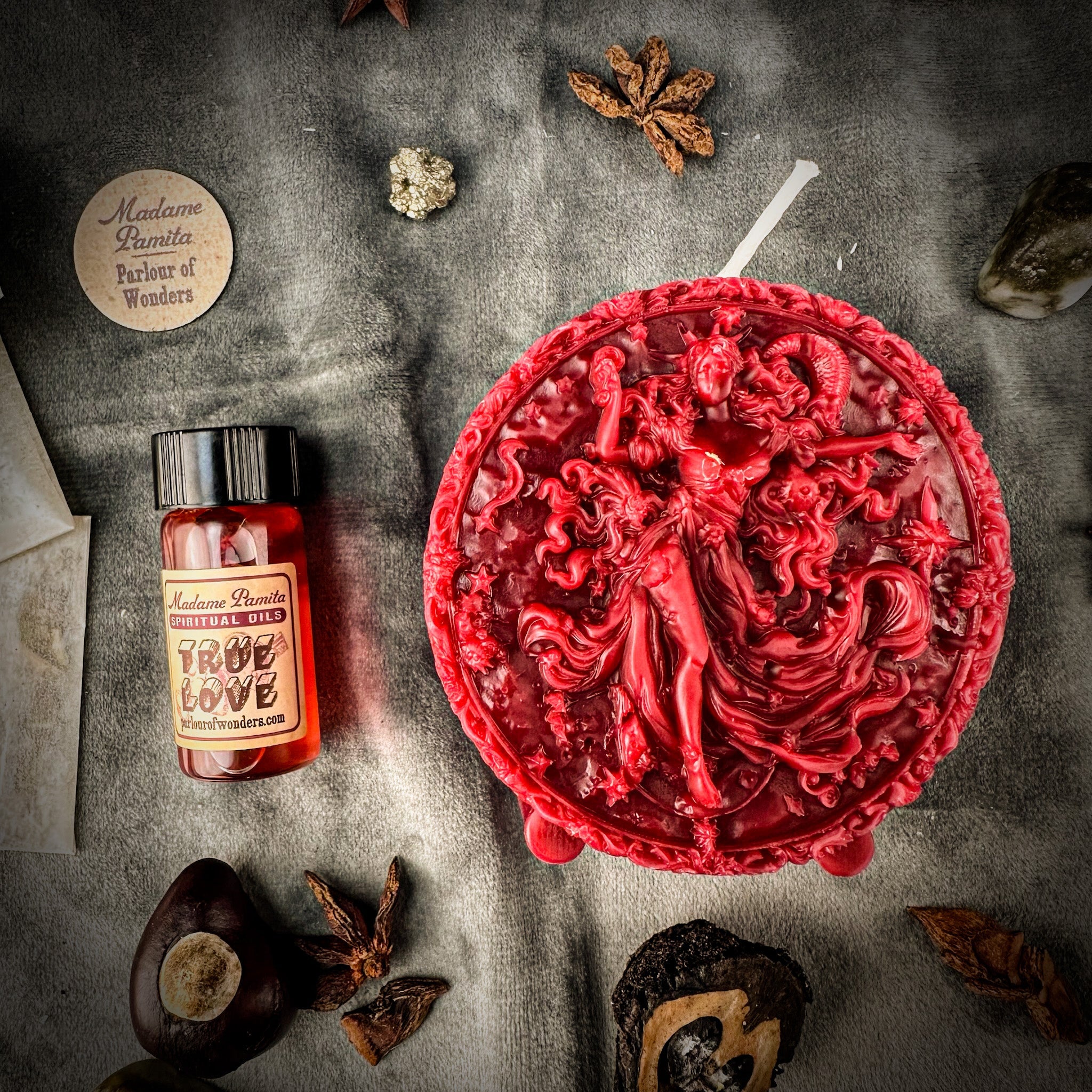 Aquarius Power Candle Spell Kit - Innovation, Vision & Independence Magic