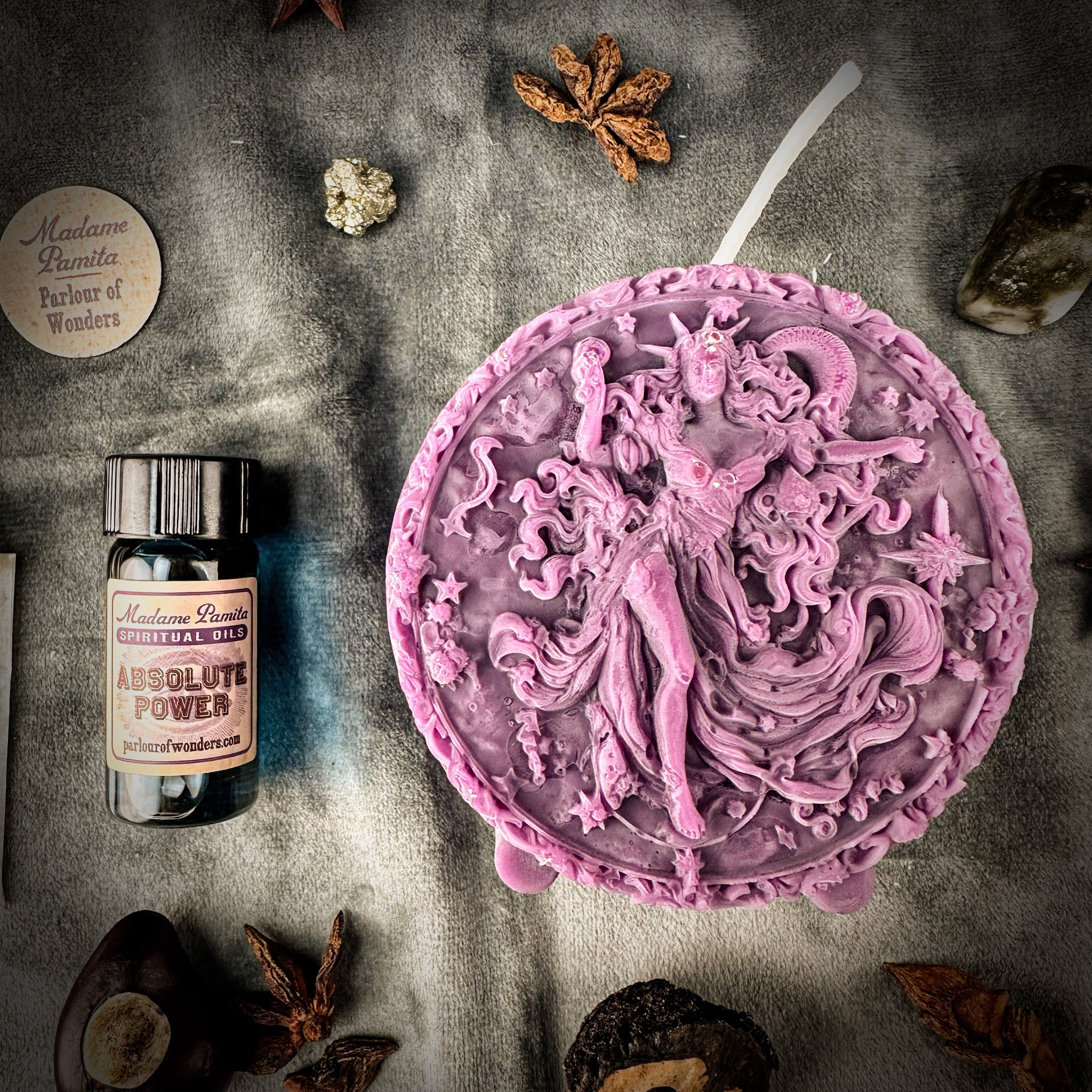Aquarius Power Candle Spell Kit - Innovation, Vision & Independence Magic