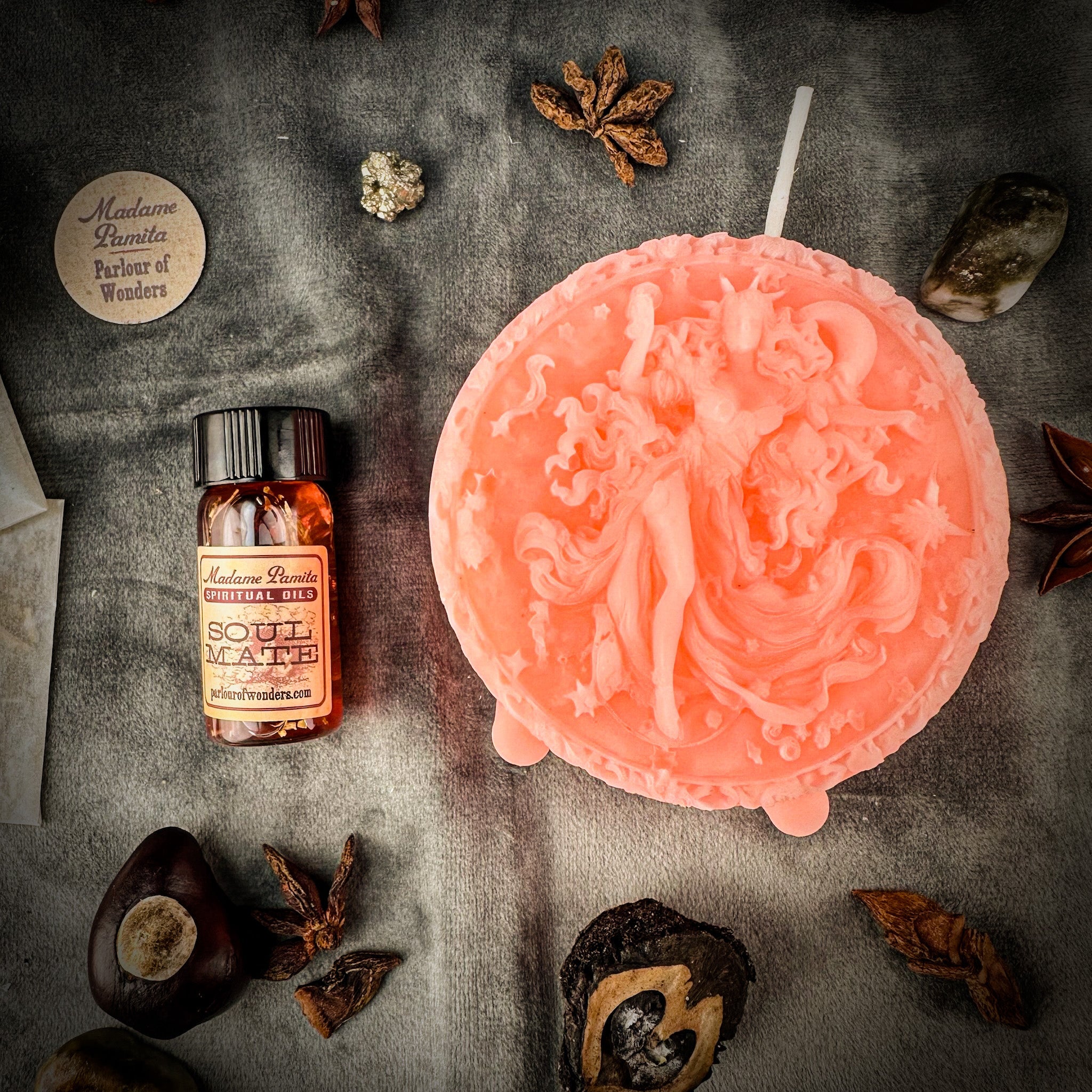 Aquarius Power Candle Spell Kit - Innovation, Vision & Independence Magic