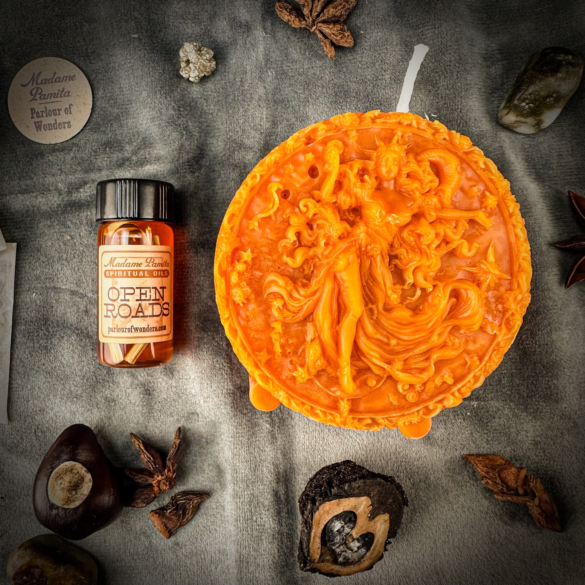 Aquarius Power Candle Spell Kit - Innovation, Vision & Independence Magic