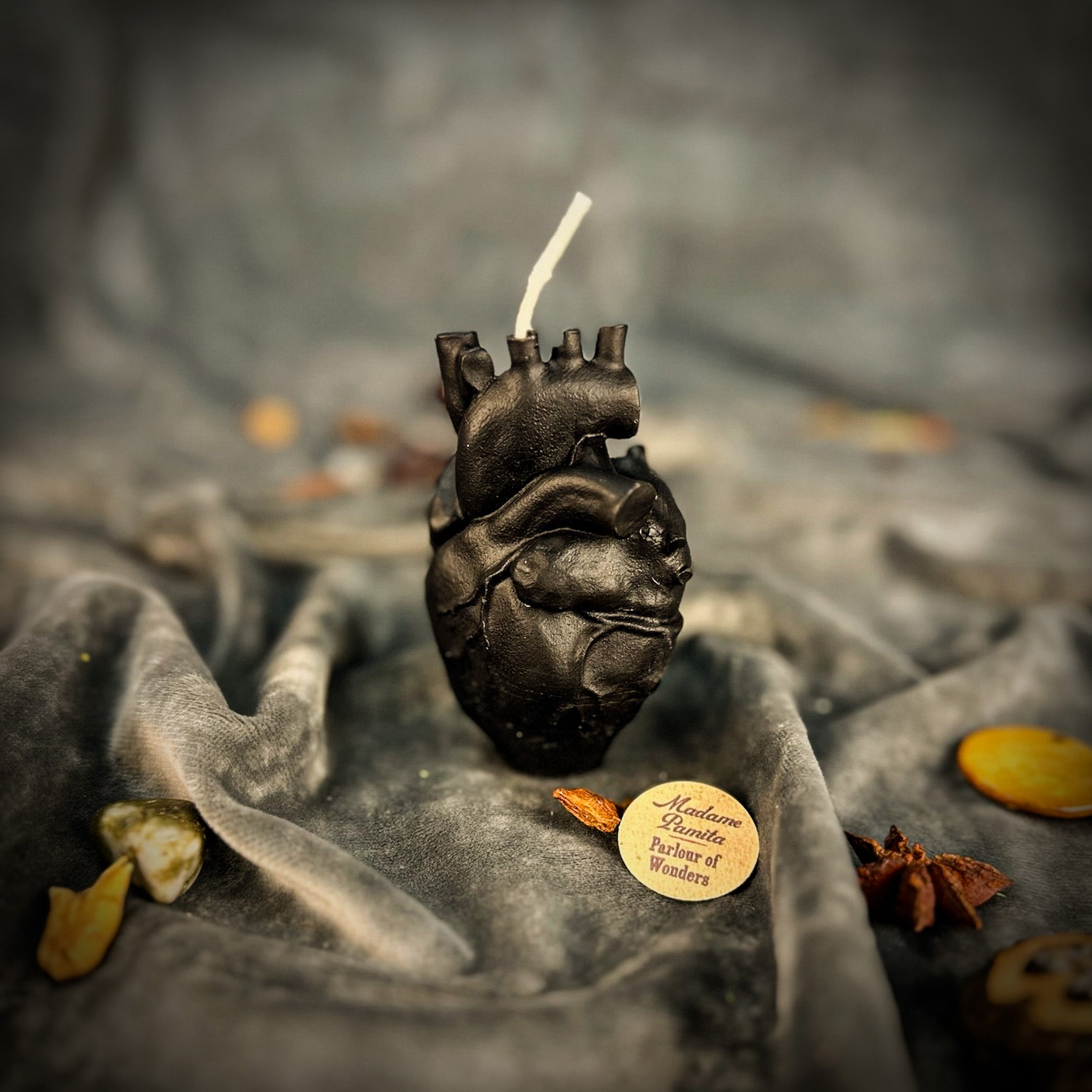 Anatomical Heart Candle Spell Kit - Love & Emotional Healing Magic
