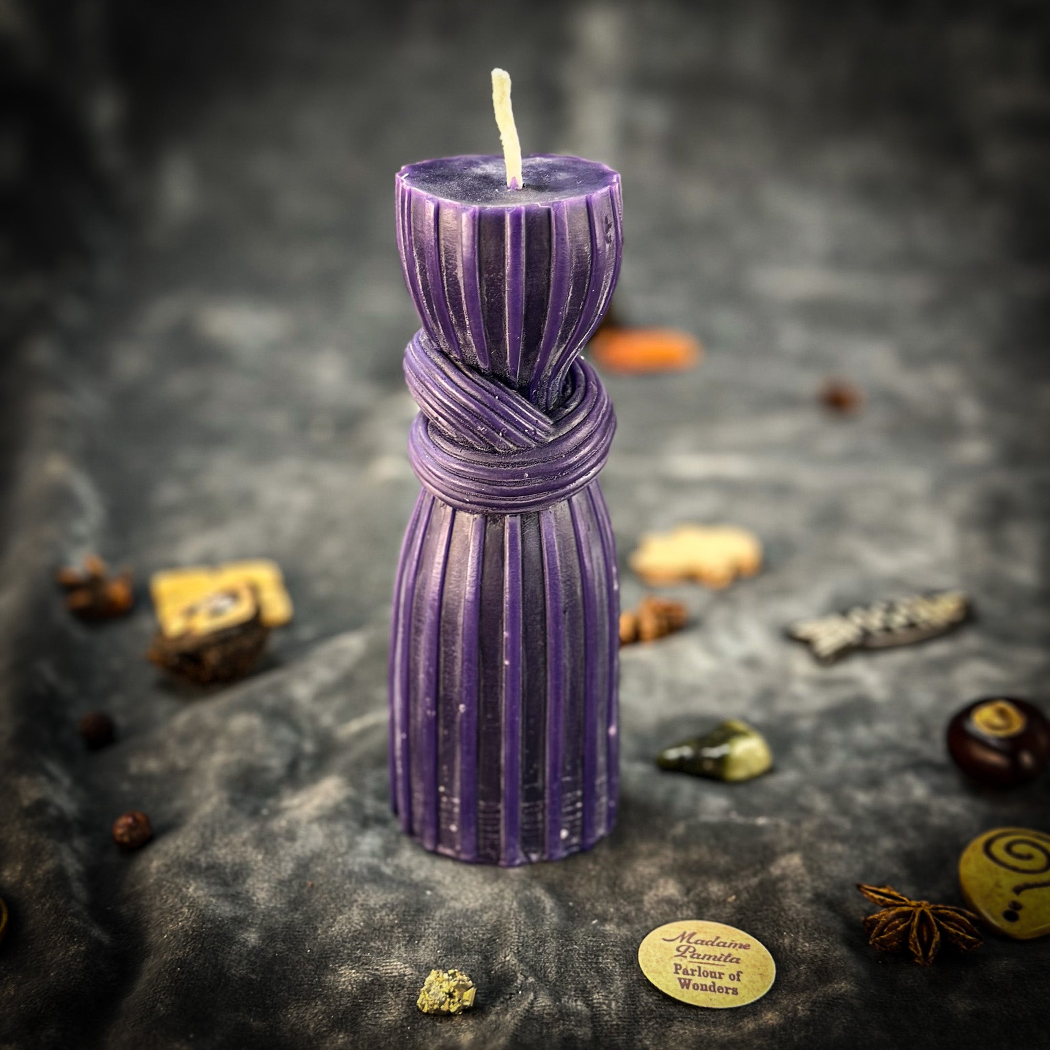 Beeswax Binding Knot Spell Candle
