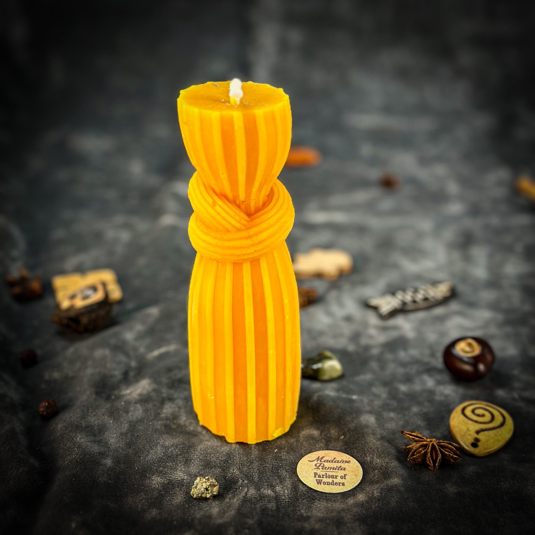 Beeswax Binding Knot Spell Candle