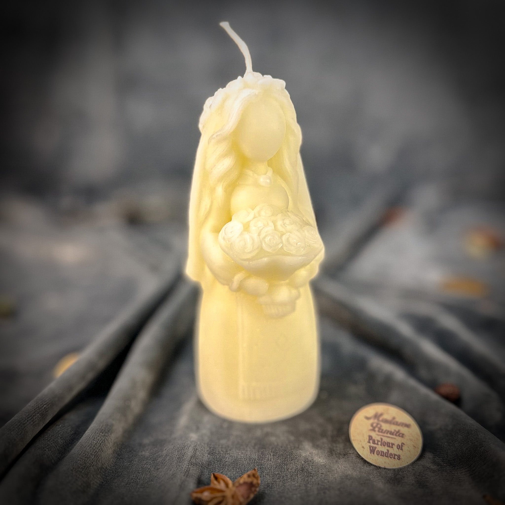 Beeswax Lada Love Motanka Spell Candle
