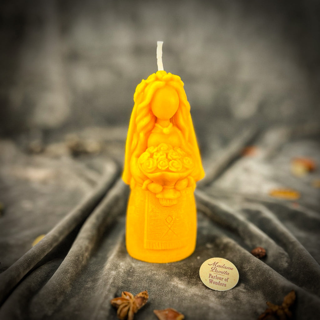 Beeswax Lada Love Motanka Spell Candle