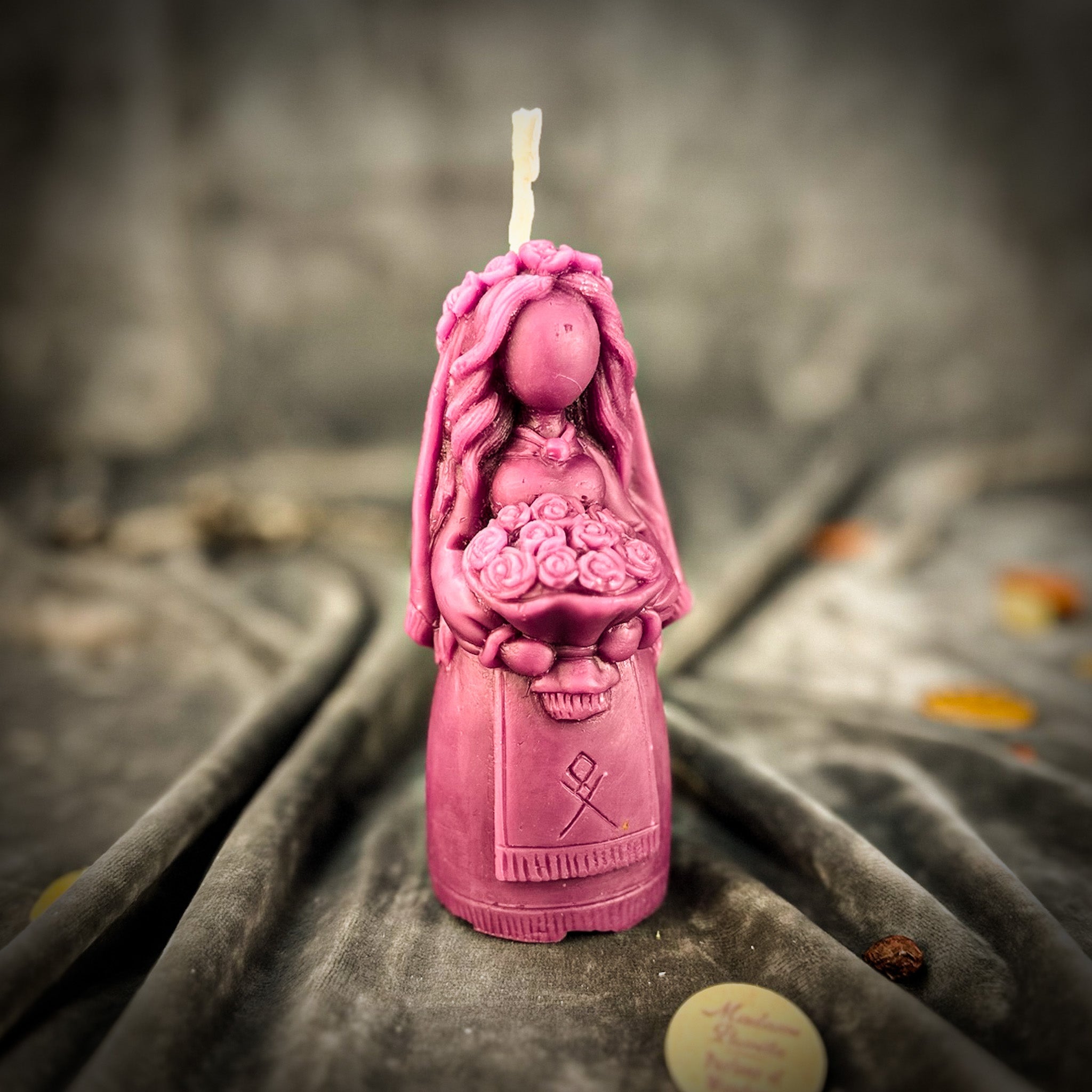 Beeswax Lada Love Motanka Spell Candle