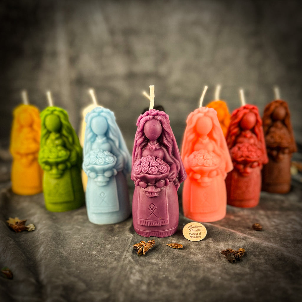 Beeswax Lada Love Motanka Spell Candle