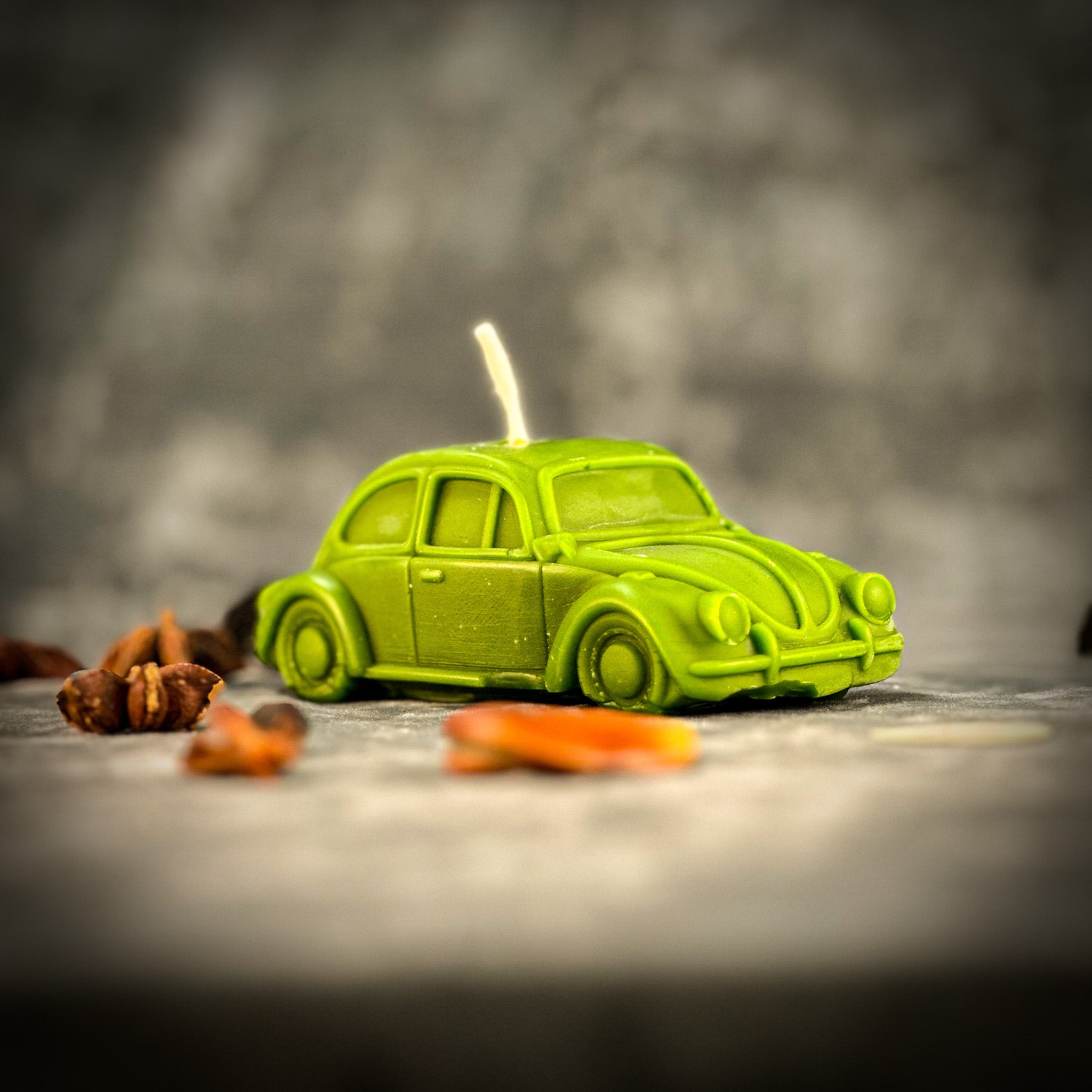 Beeswax Charmed Car Spell Candle