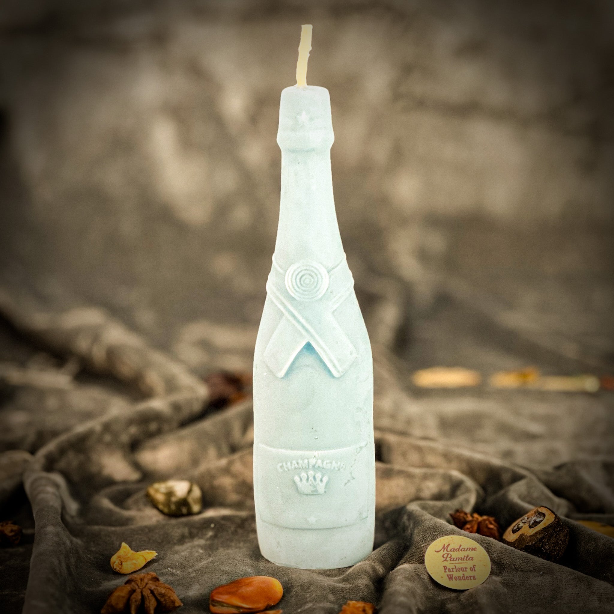 Beeswax Champagne Celebration Spell Candle
