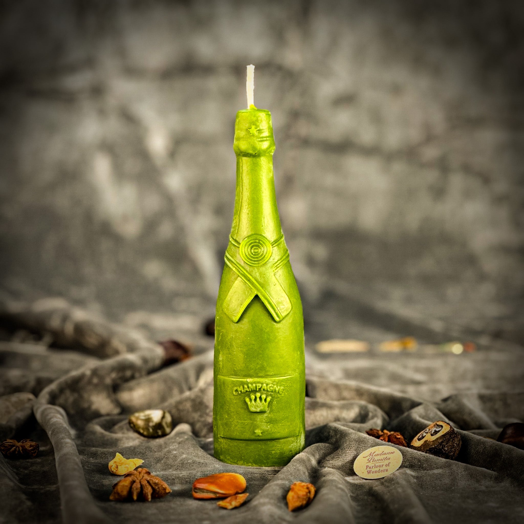 Beeswax Champagne Celebration Spell Candle