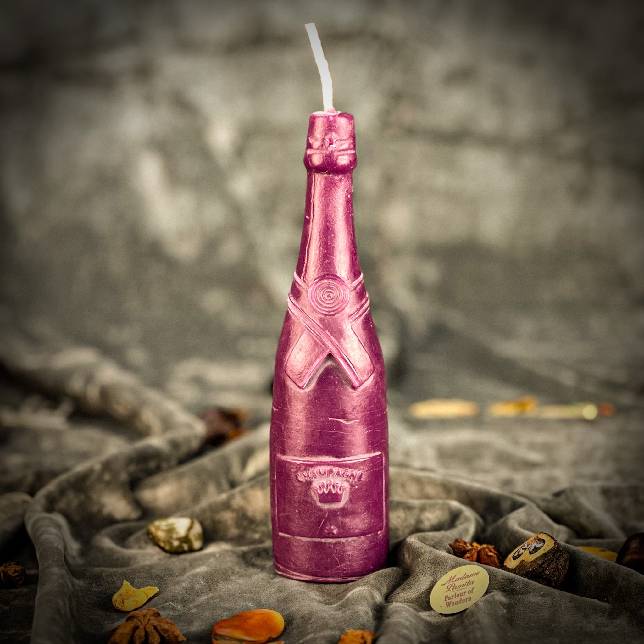 Beeswax Champagne Celebration Spell Candle