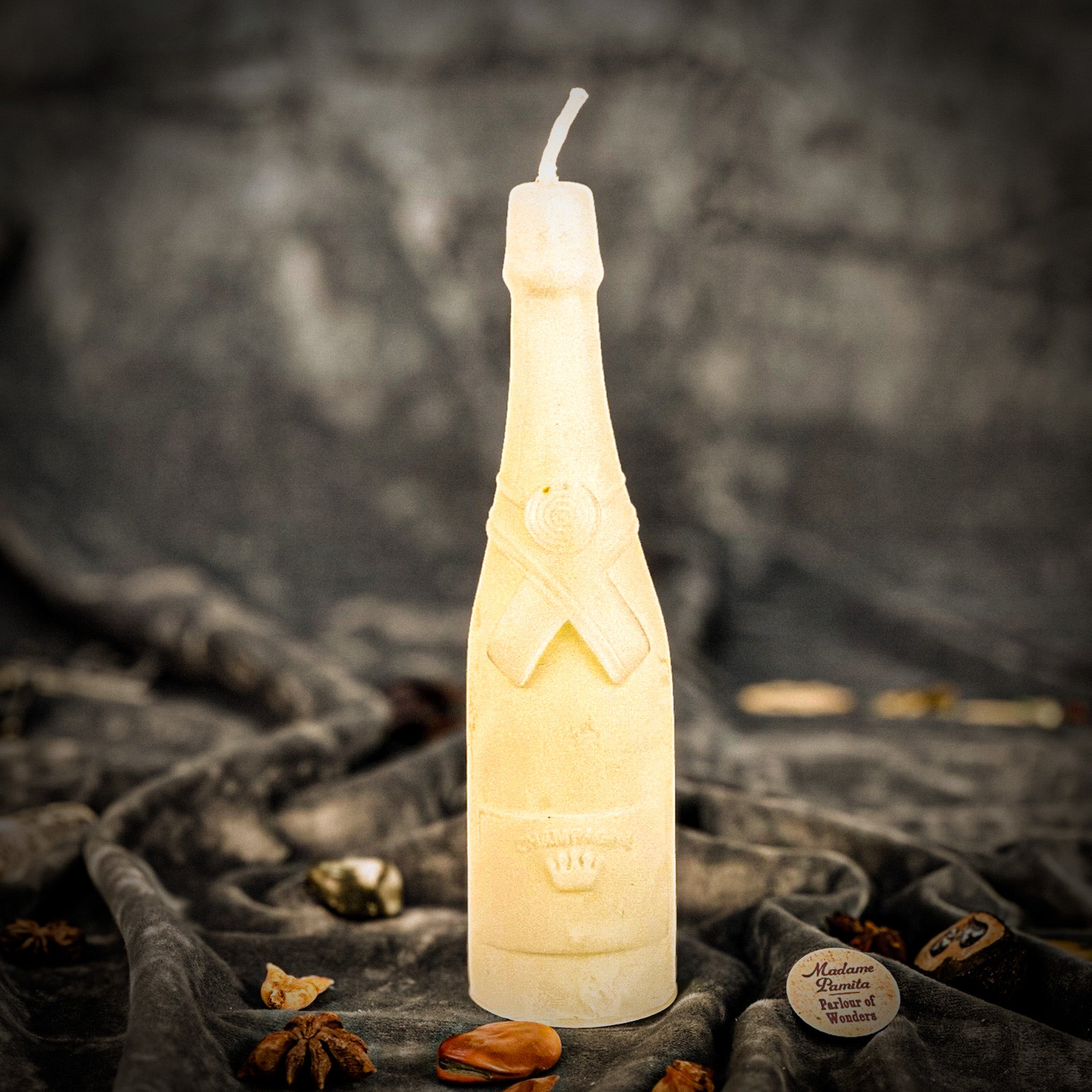 Beeswax Champagne Celebration Spell Candle
