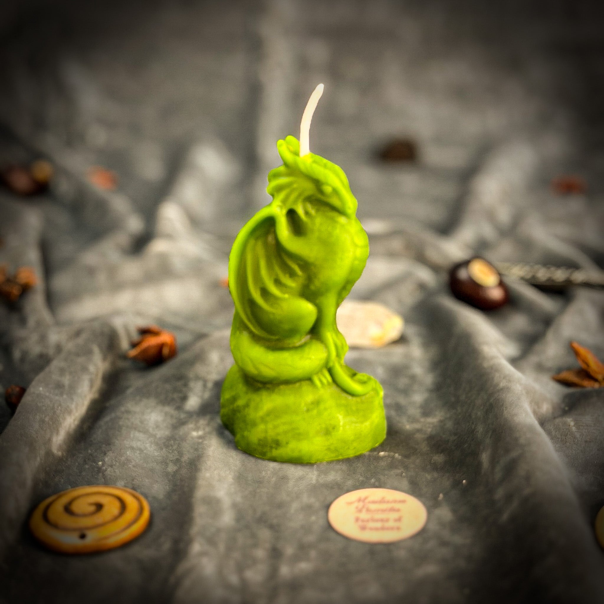Beeswax Dragon of Protection Spell Candle