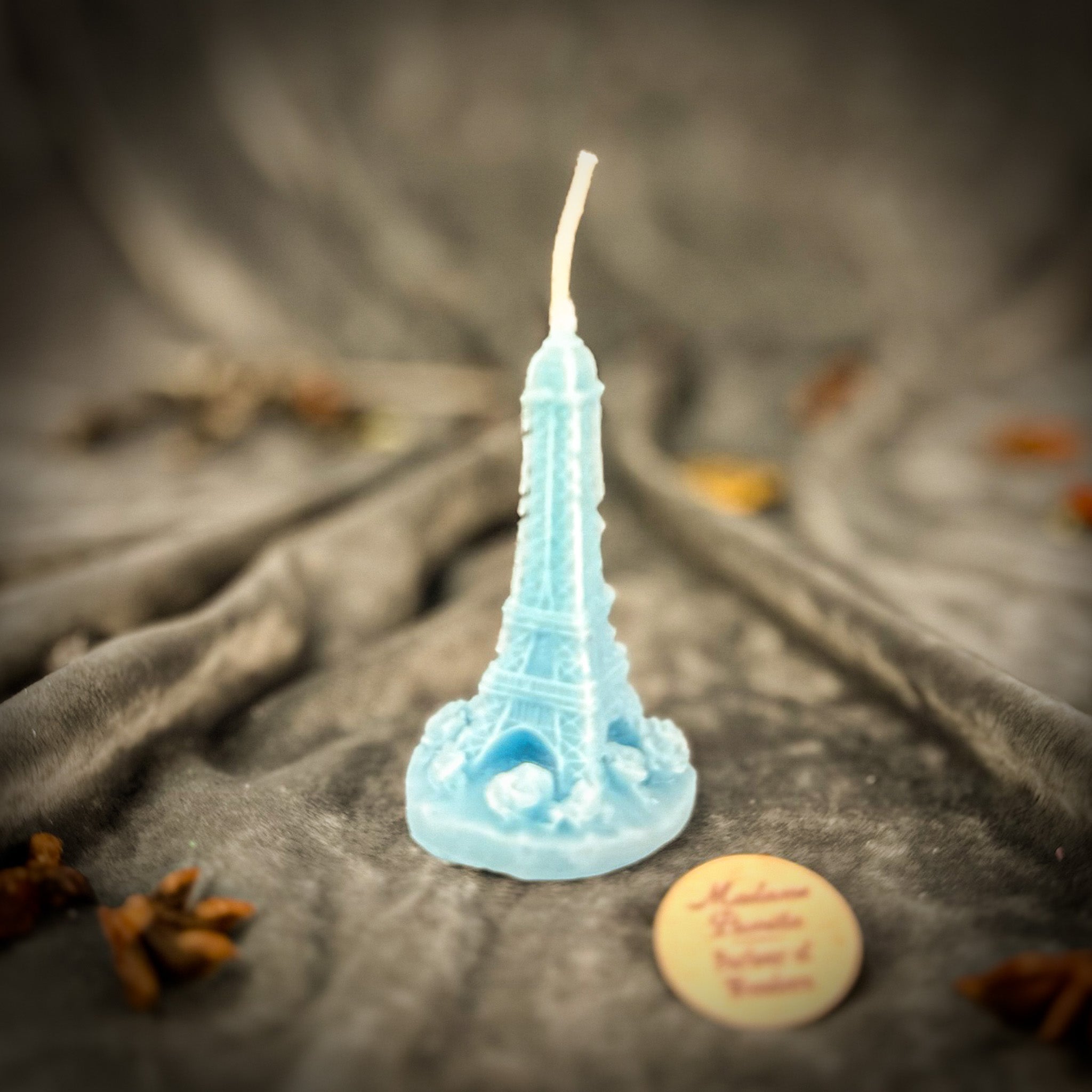 Beeswax Eiffel Tower Travel Spell Candle
