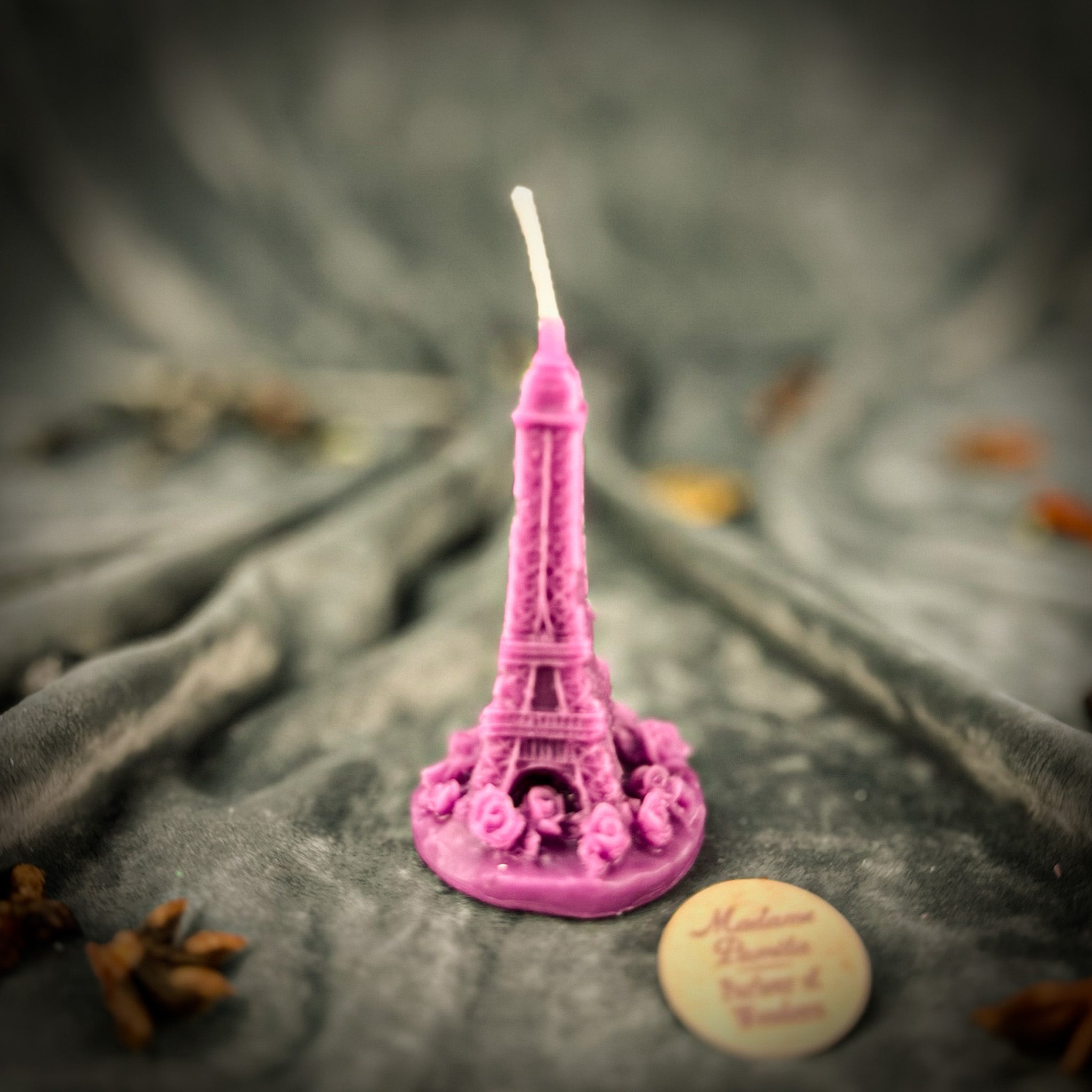 Beeswax Eiffel Tower Travel Spell Candle