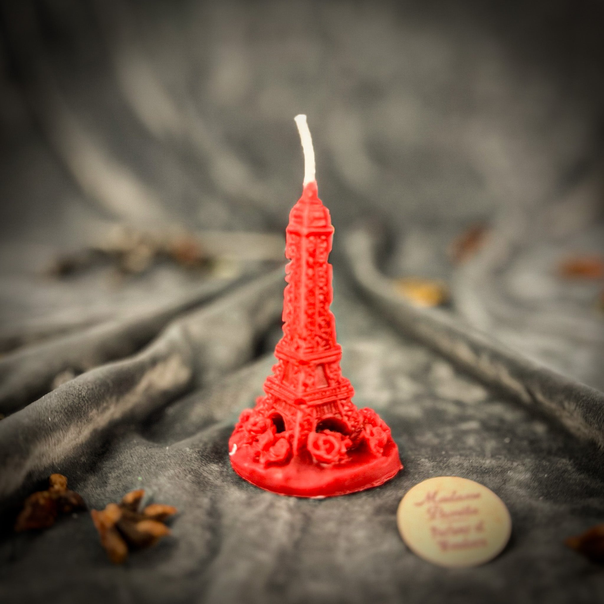 Beeswax Eiffel Tower Travel Spell Candle