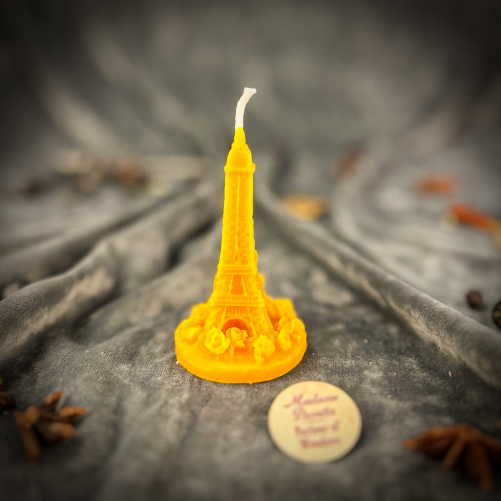 Beeswax Eiffel Tower Travel Spell Candle