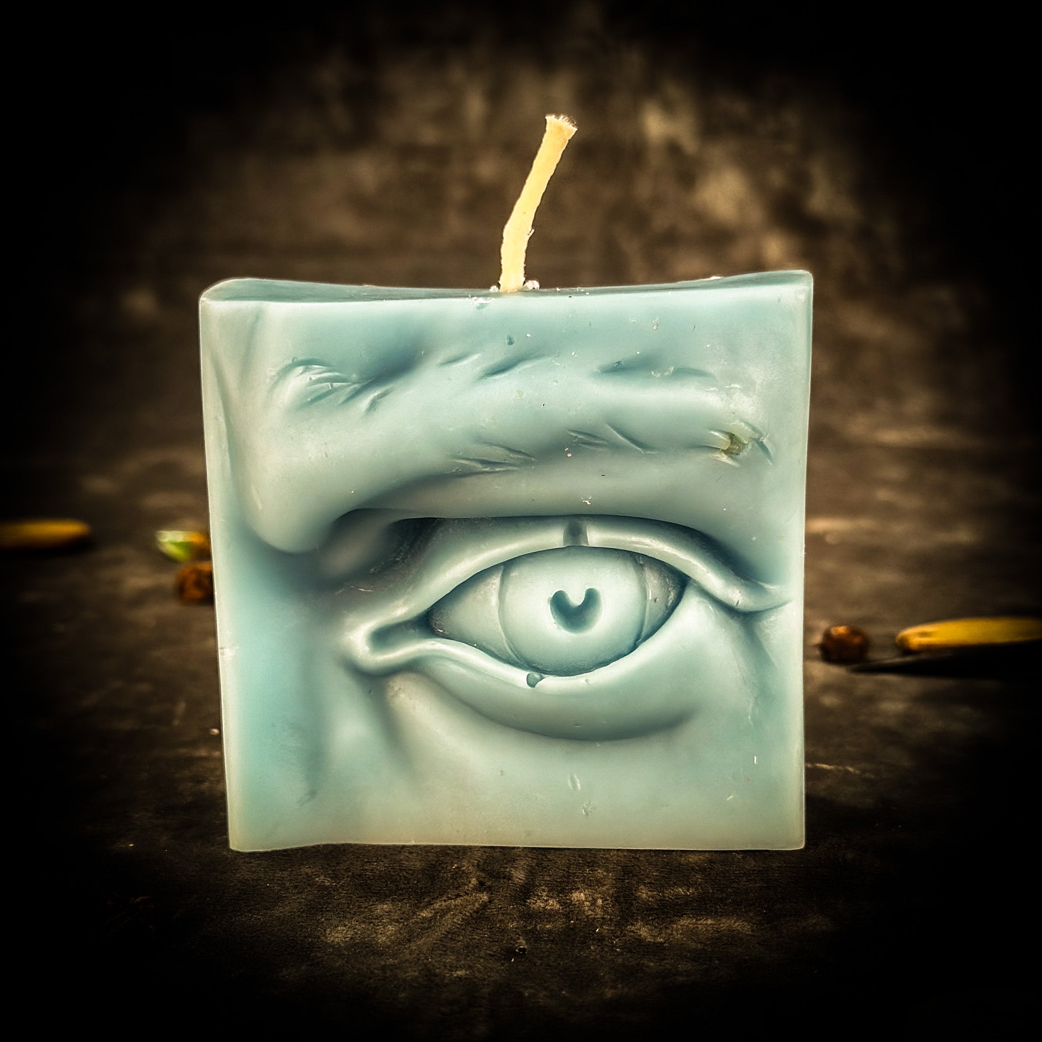 Beeswax Ex-Voto Eye Spell Candle