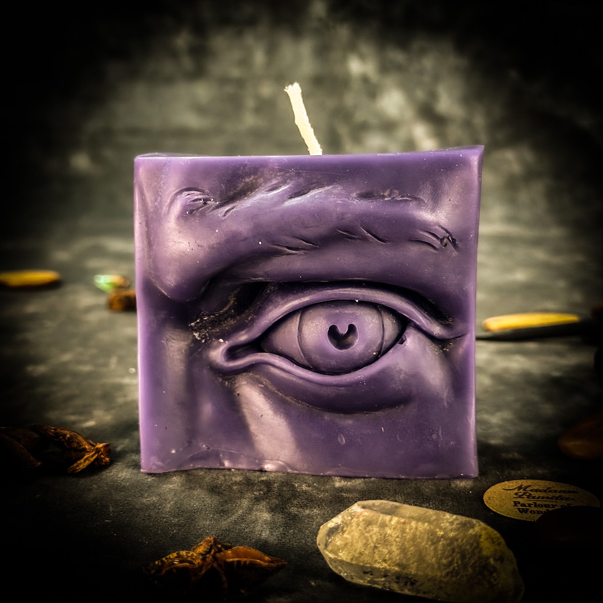 Beeswax Ex-Voto Eye Spell Candle