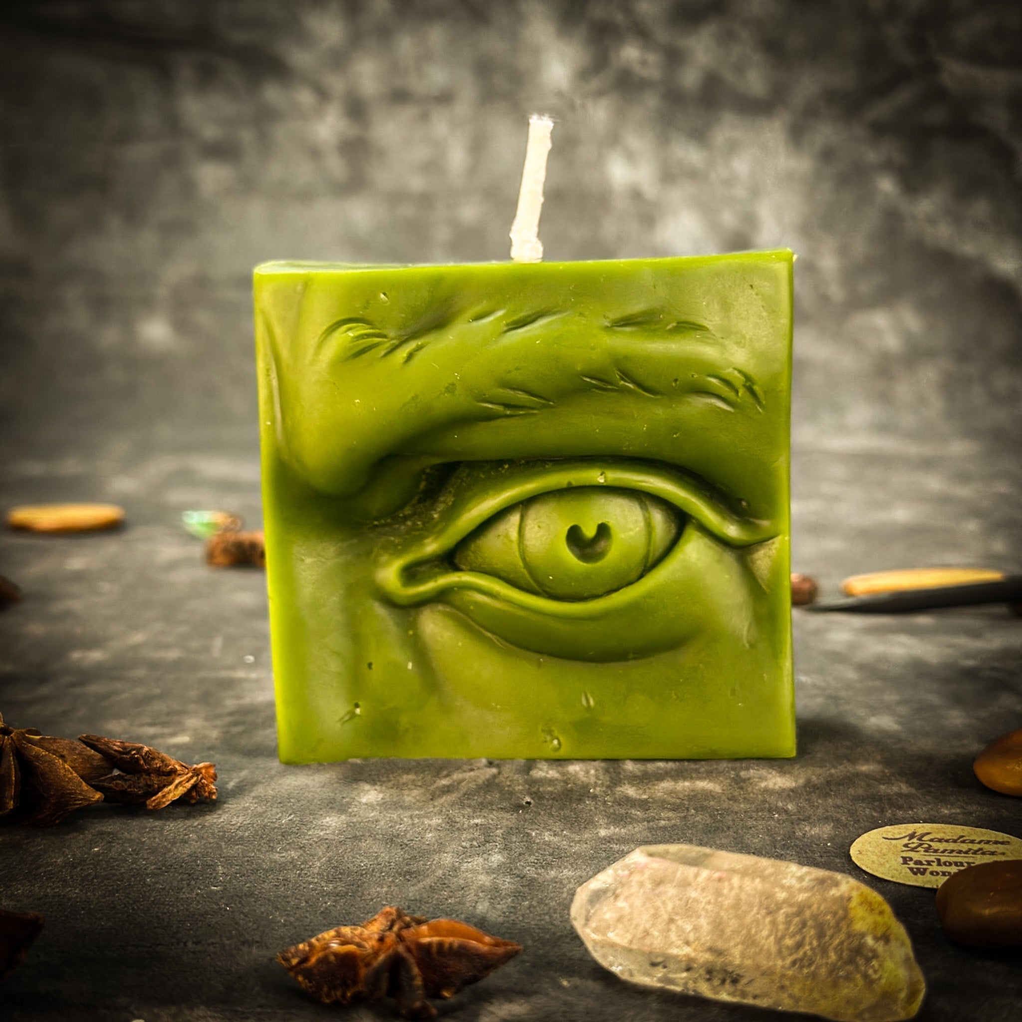 Beeswax Ex-Voto Eye Spell Candle