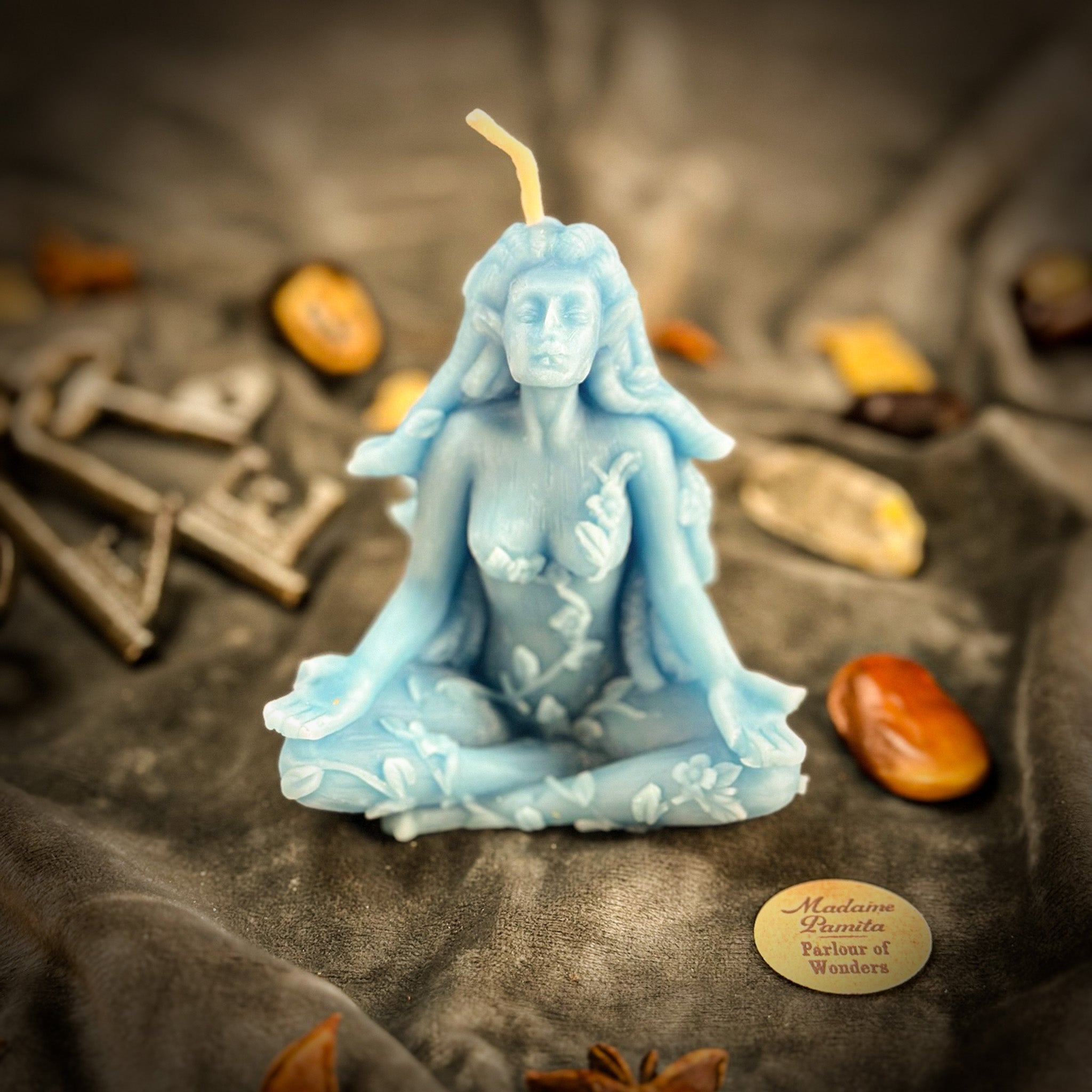 Beeswax Forest Fairy Spell Candle