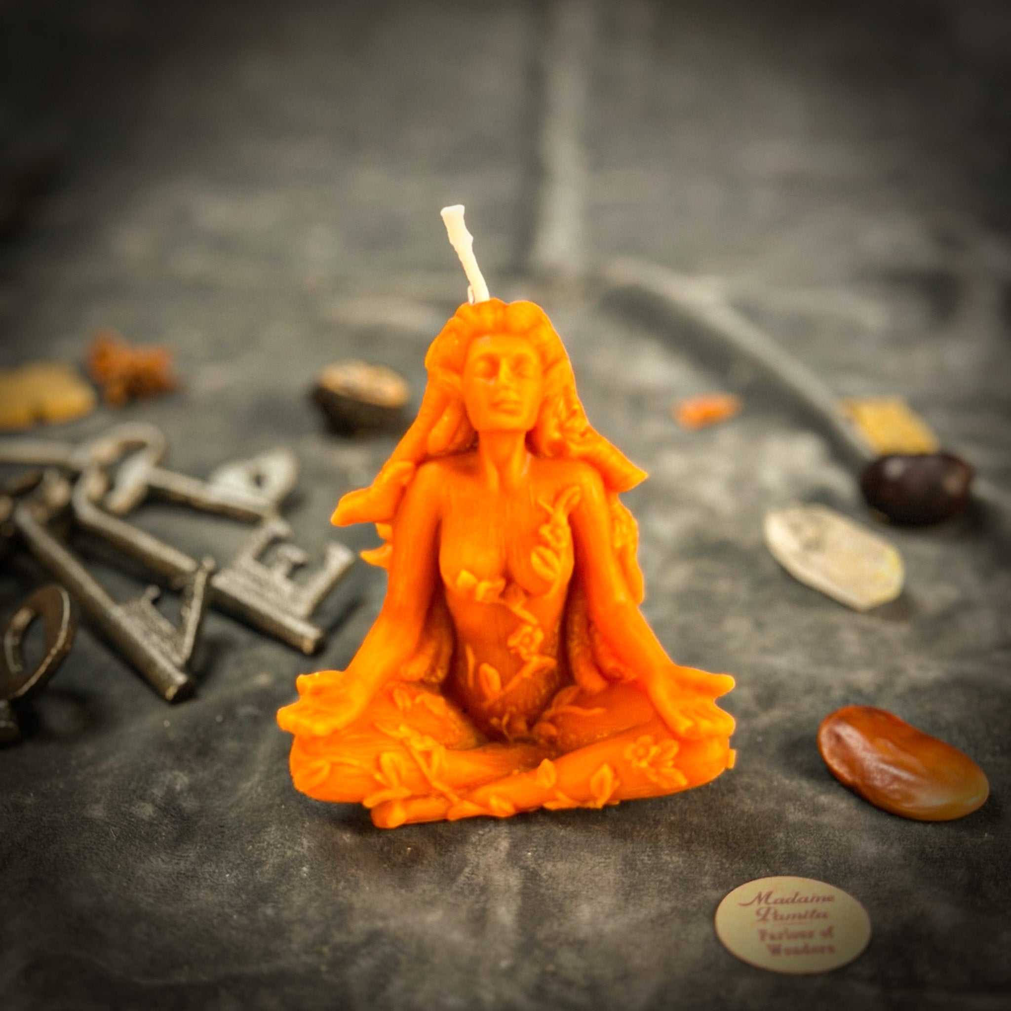 Beeswax Forest Fairy Spell Candle