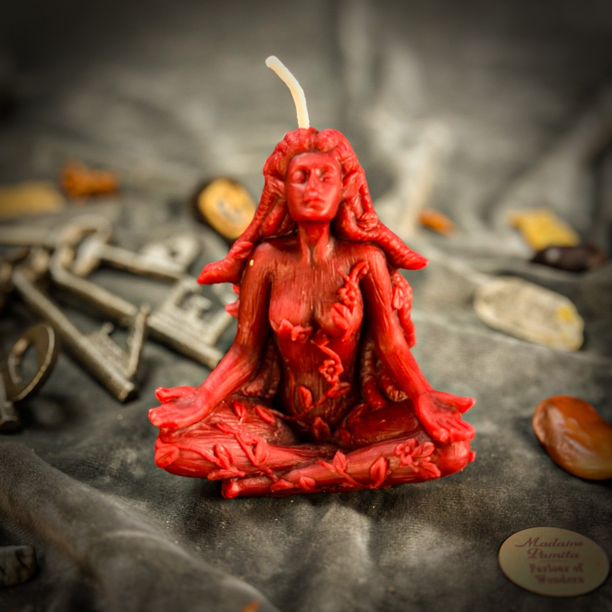 Beeswax Forest Fairy Spell Candle