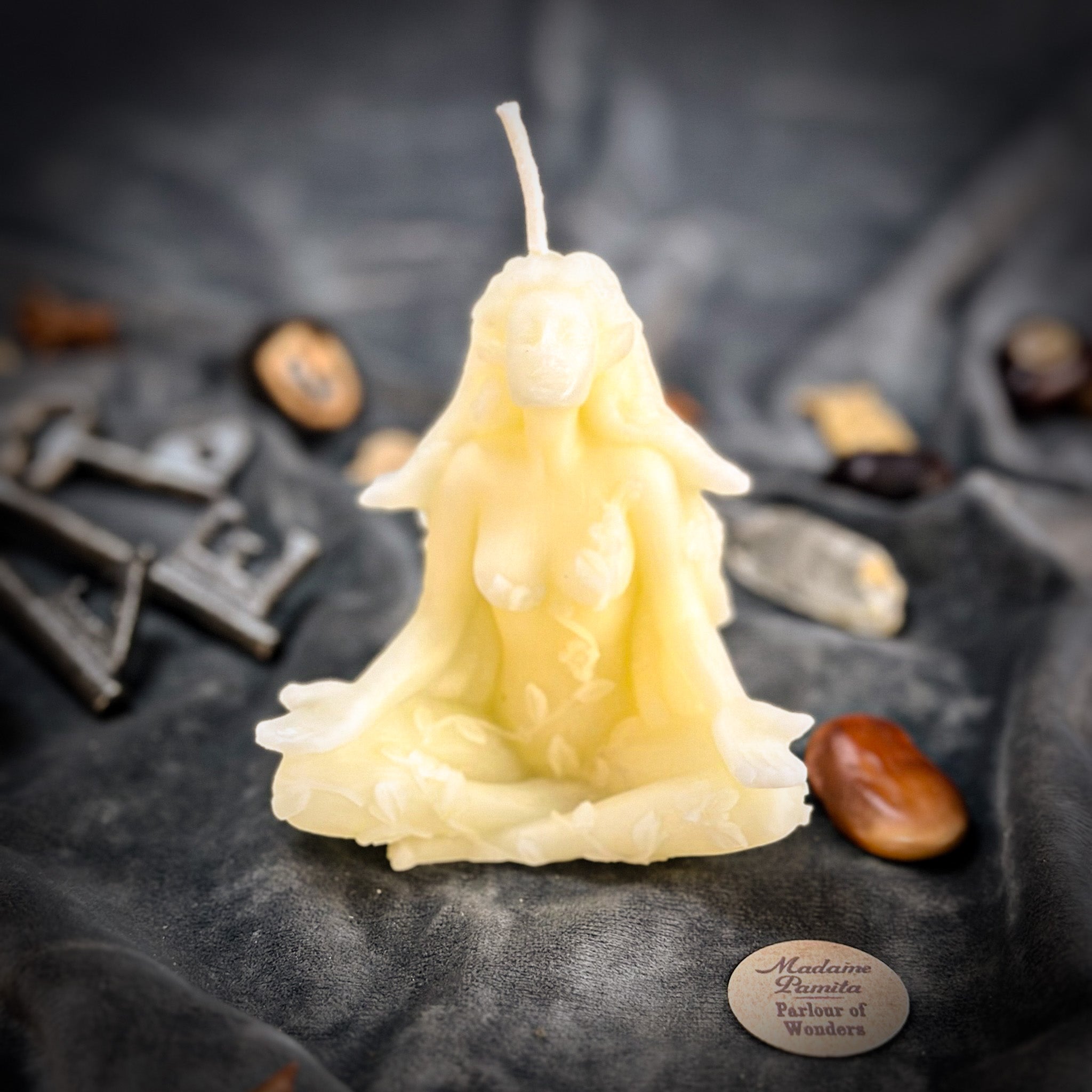 Beeswax Forest Fairy Spell Candle