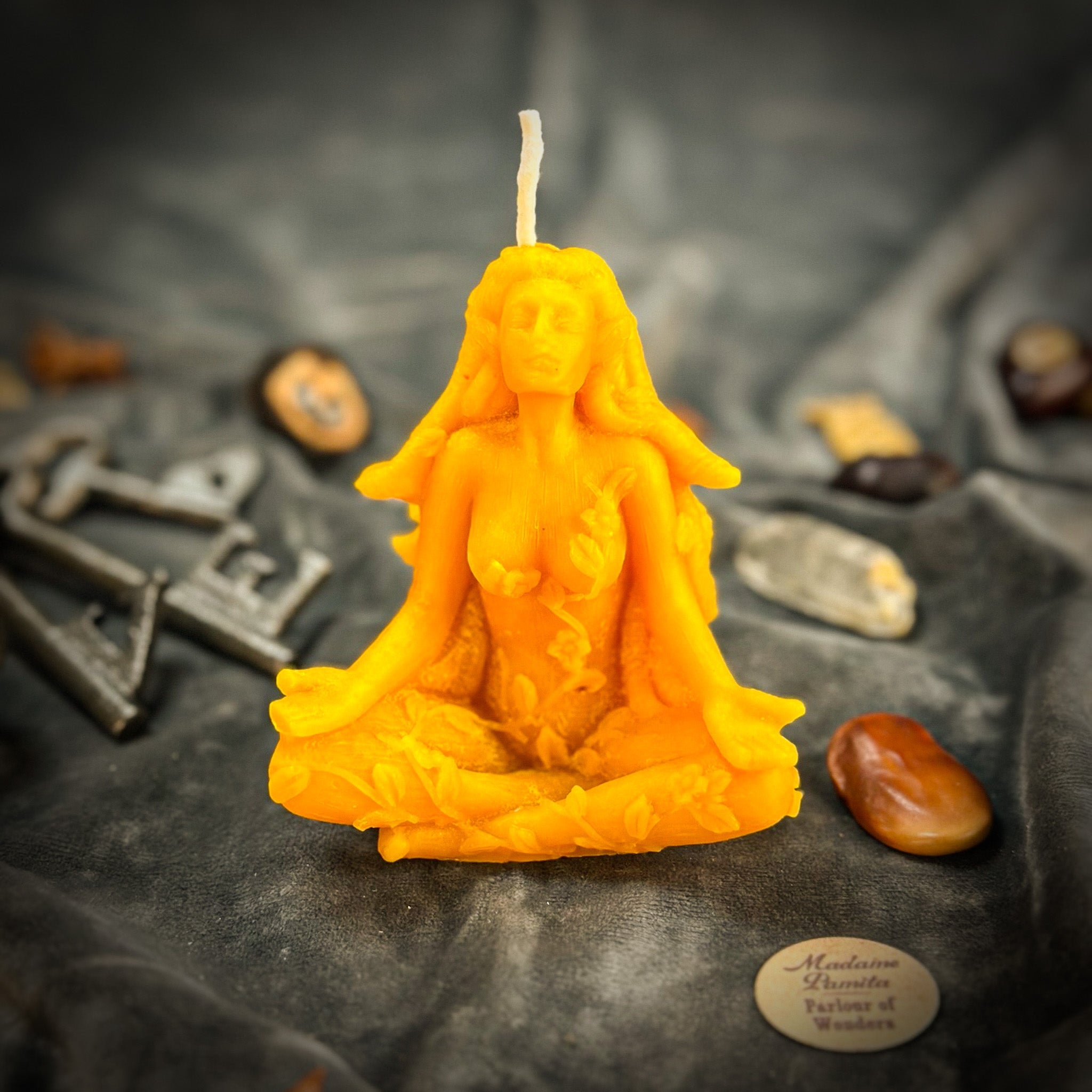 Beeswax Forest Fairy Spell Candle