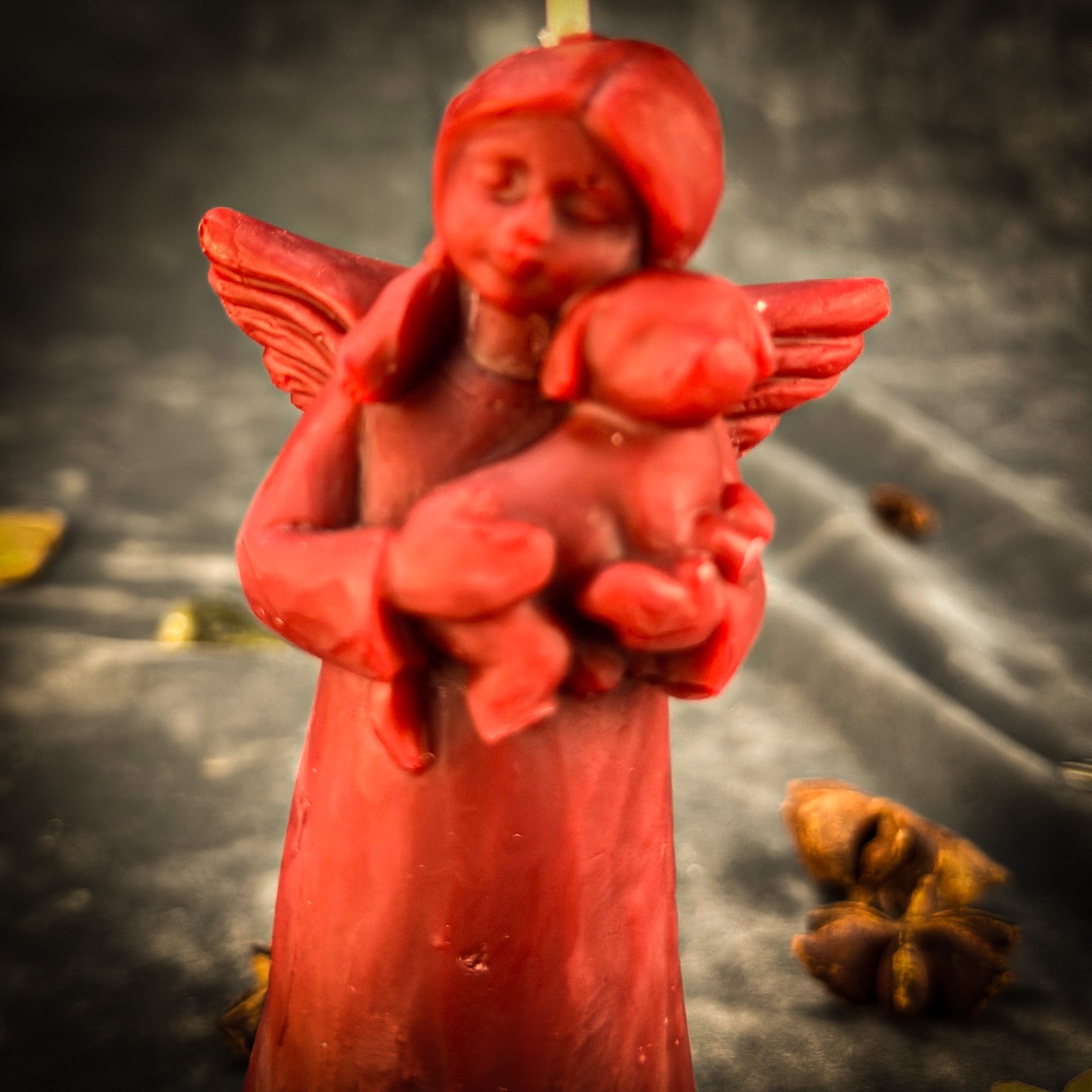 Beeswax Dog Guardian Spirit Spell Candle