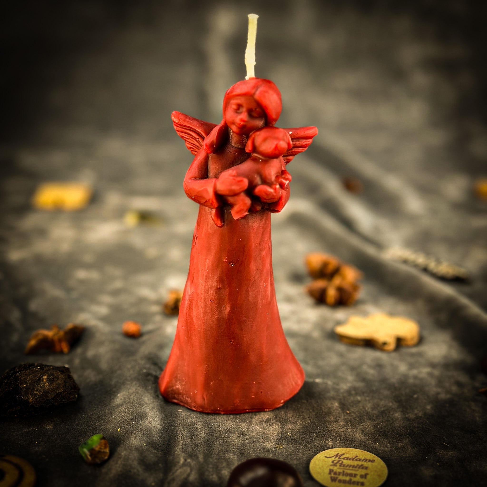 Beeswax Dog Guardian Spirit Spell Candle