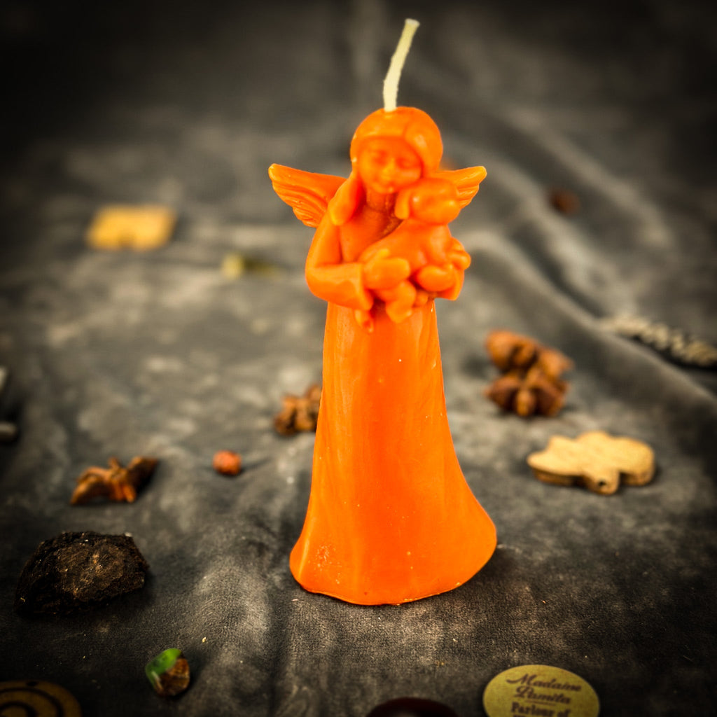 Beeswax Dog Guardian Spirit Spell Candle