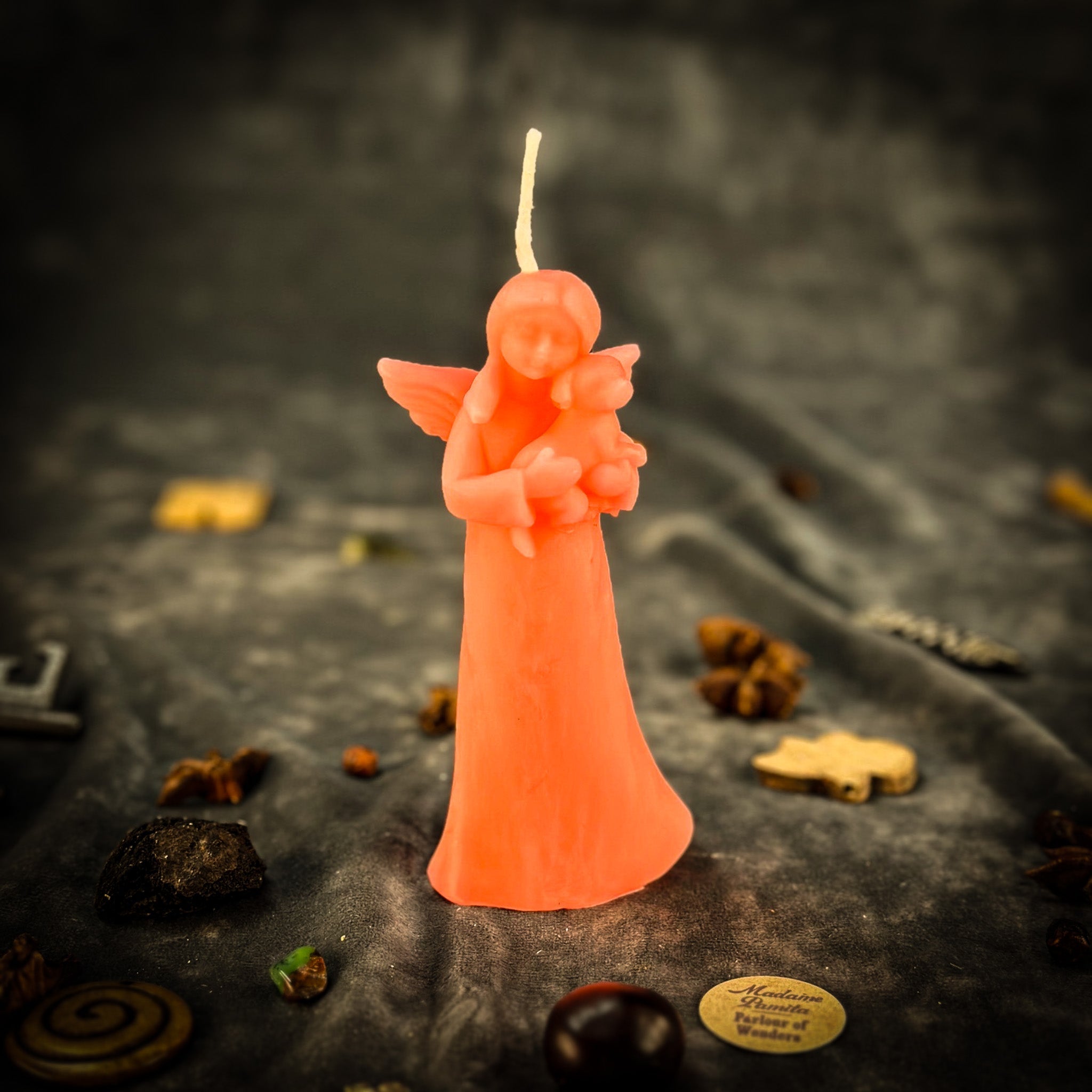 Beeswax Dog Guardian Spirit Spell Candle