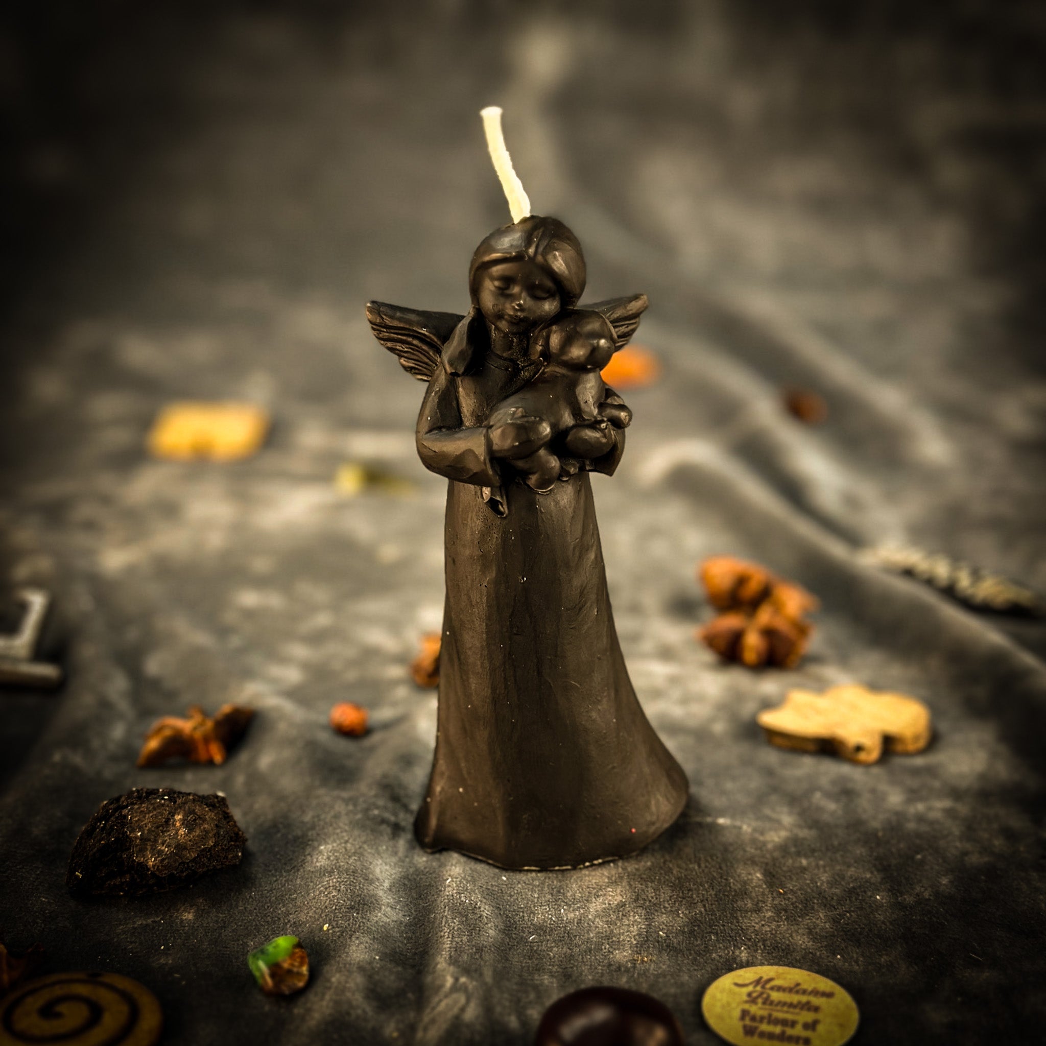 Beeswax Dog Guardian Spirit Spell Candle