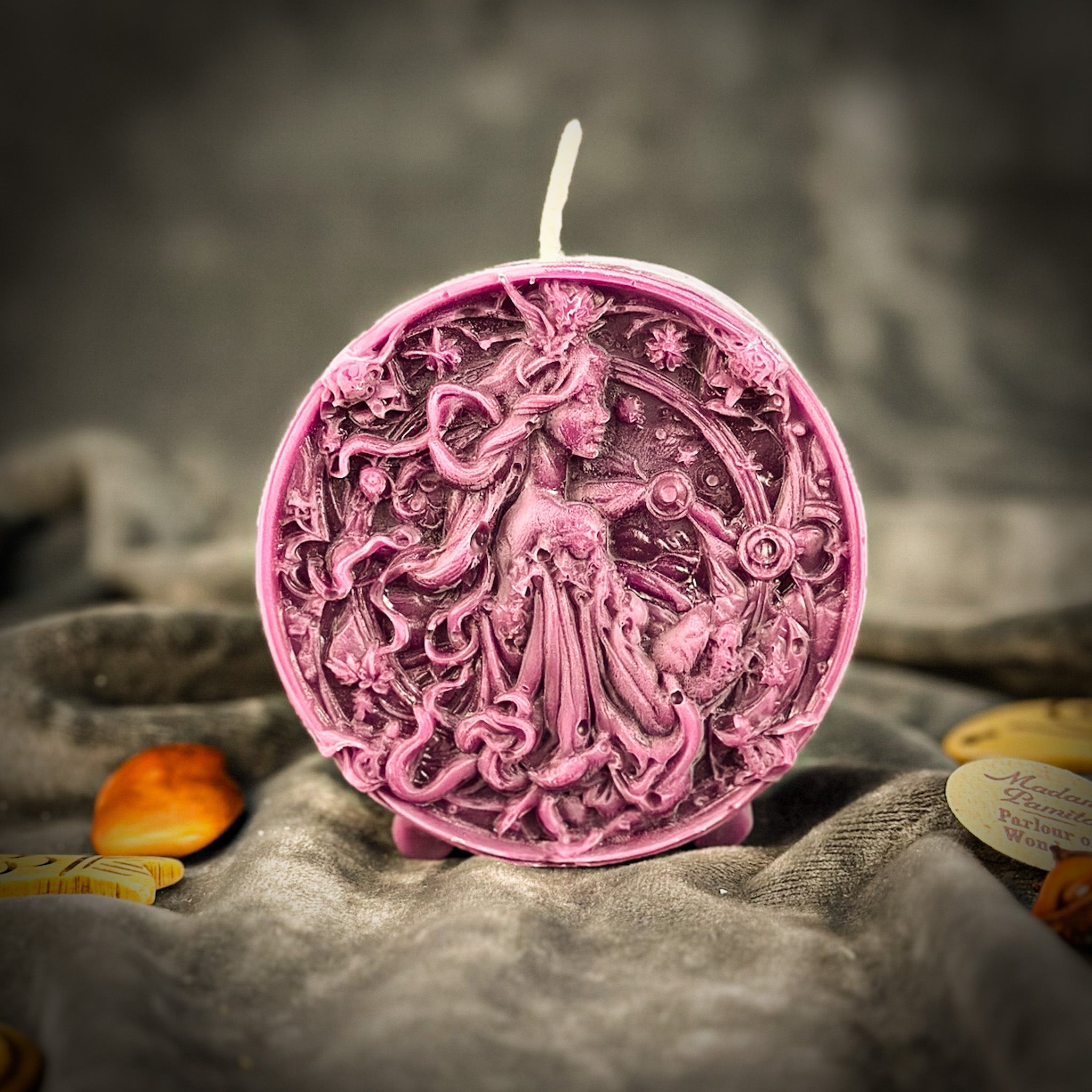Beeswax Libra Scales Zodiac Spell Candle